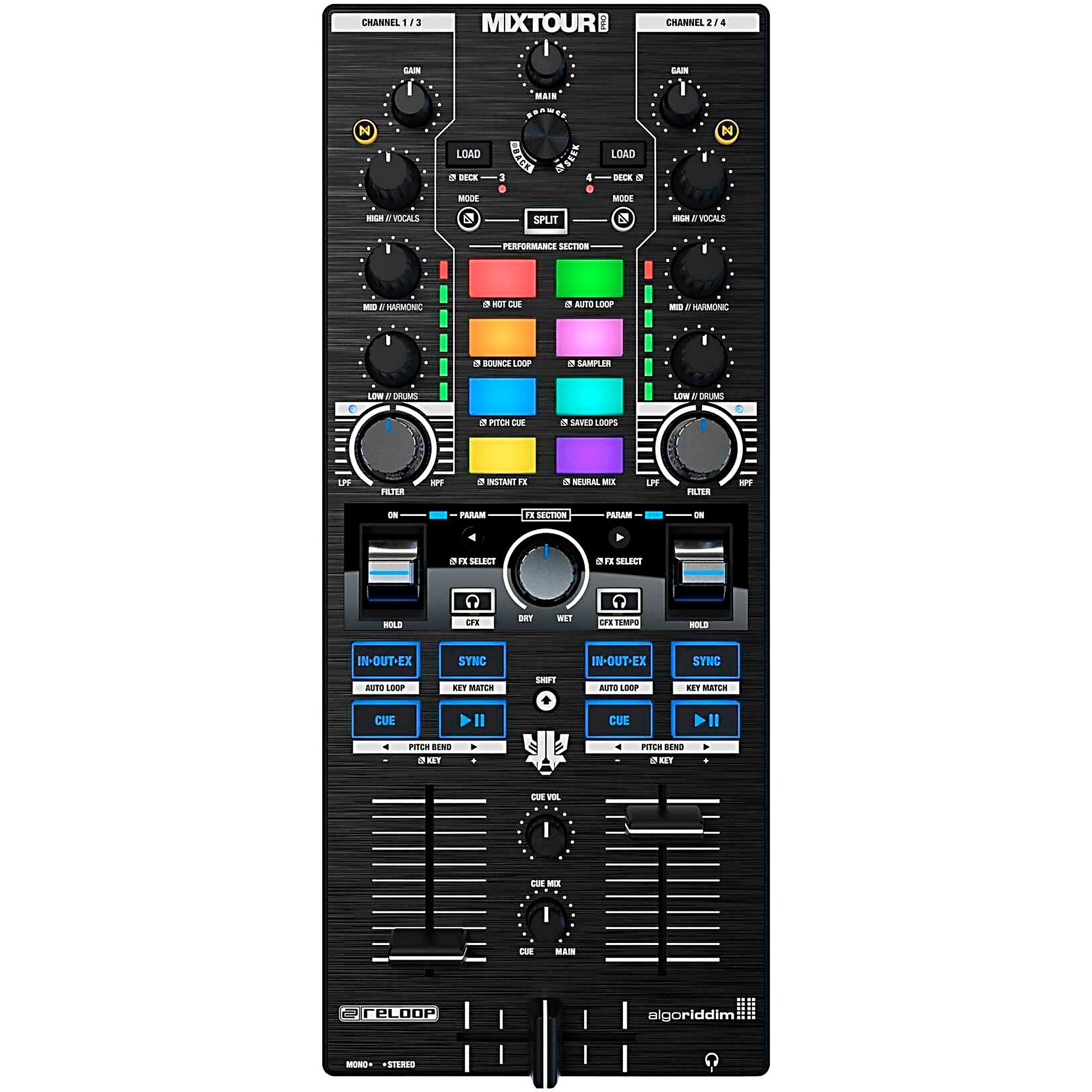 Reloop® DJ Controller Reloop Mixtour Pro