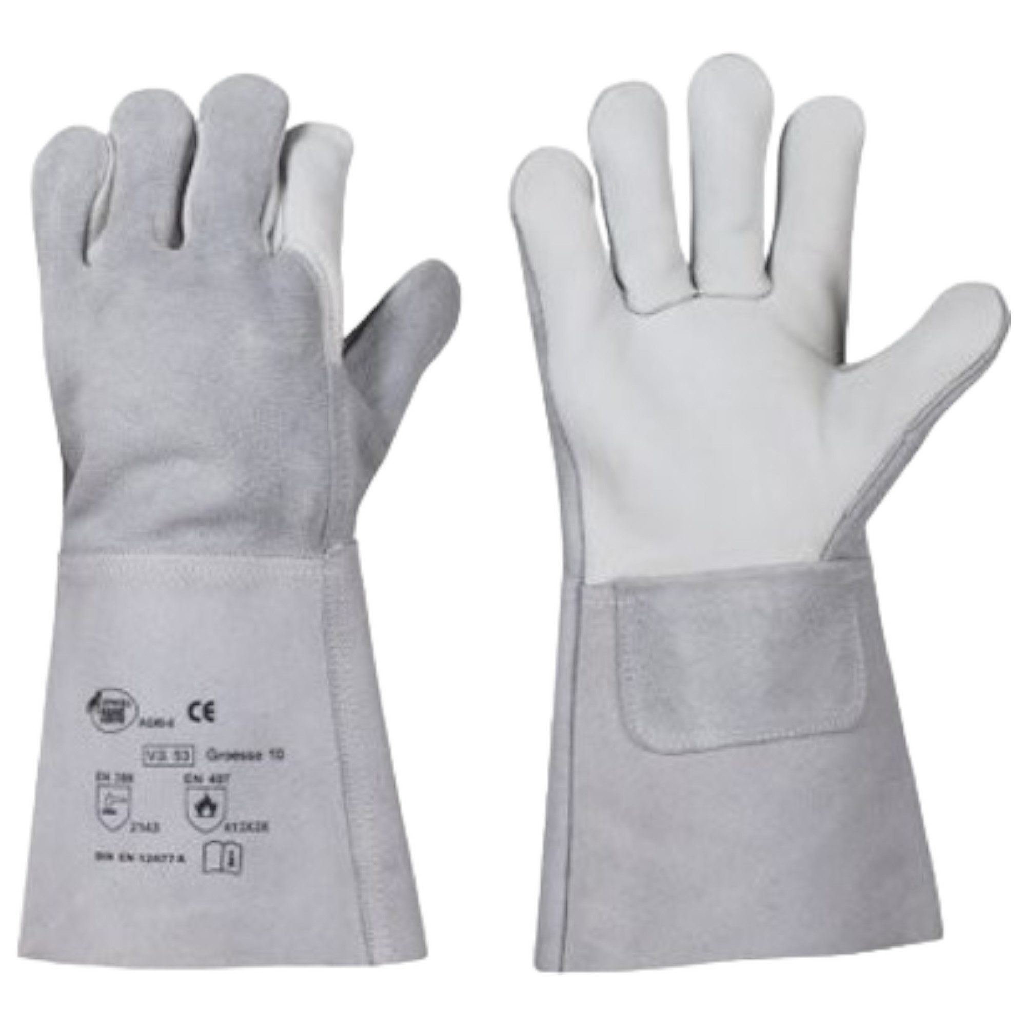 Arbeitshandschuhe Arbeitshandschuhe Schweißer K008 Gr.10-10,5 günstig online kaufen
