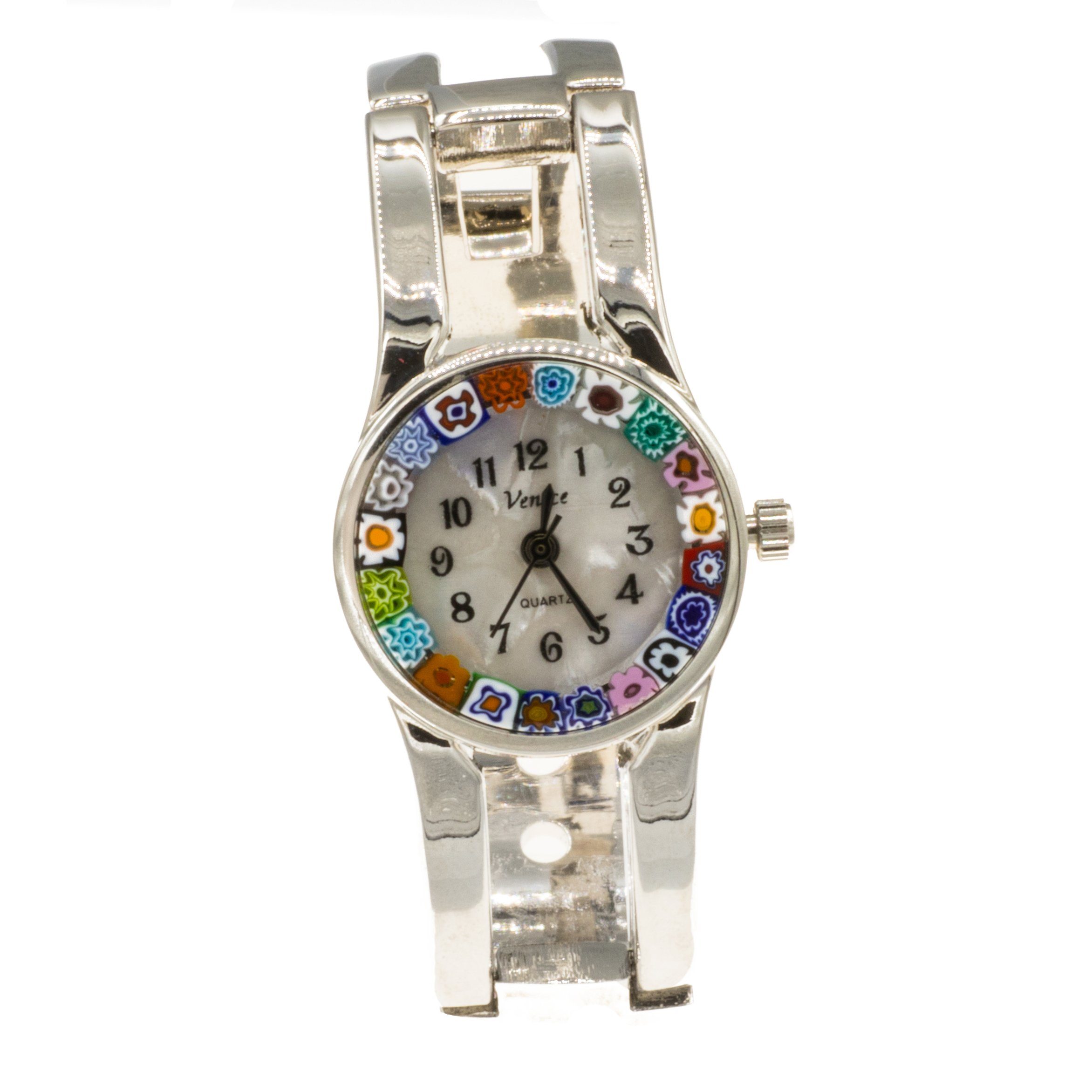Bella Carina Quarzuhr »Armband Uhr Damen mit Millefiori Murano Glas, Metall  Armband«, (1-tlg) online kaufen | OTTO
