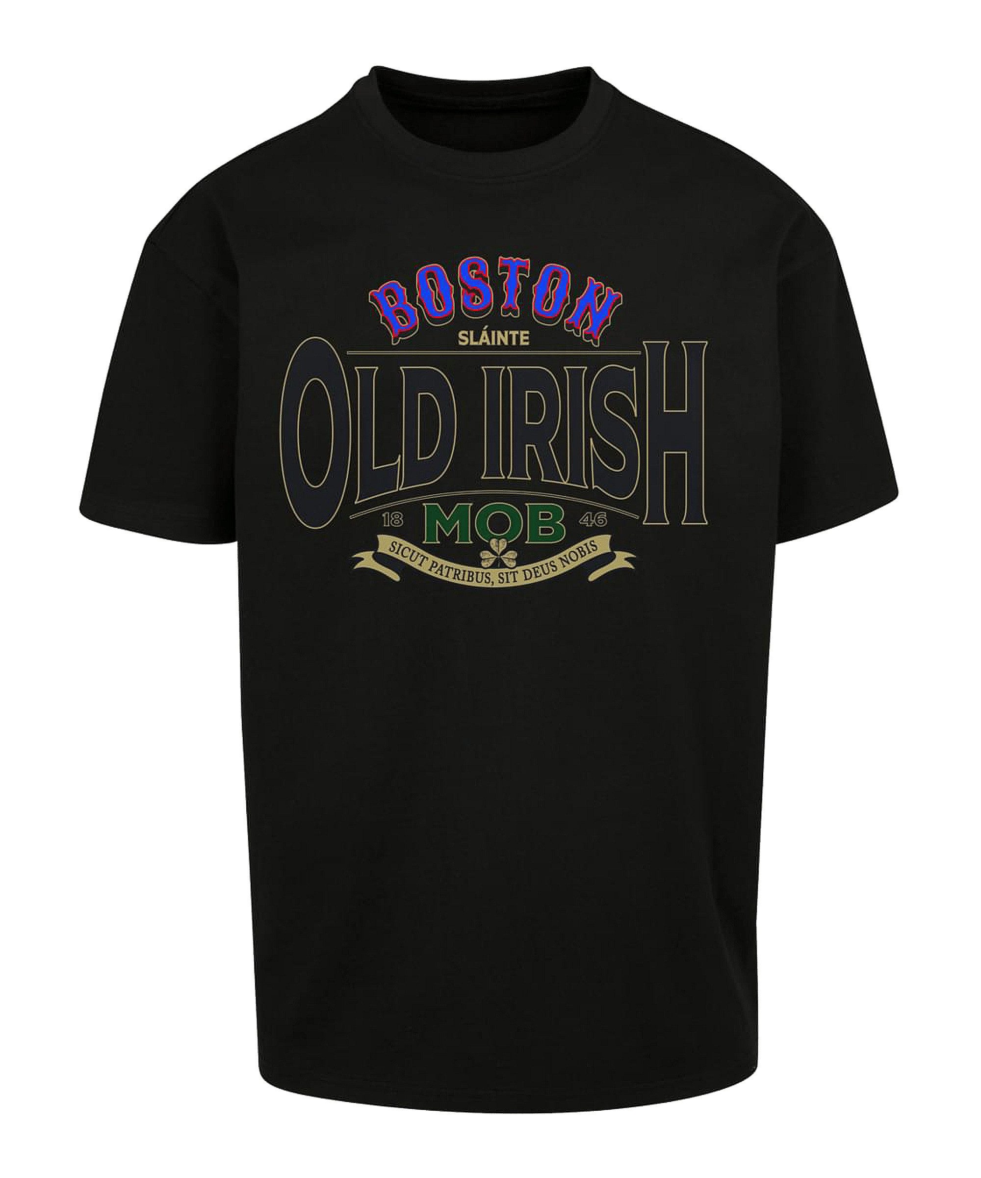 T-Shirt Mister Tee Old Irish Mob Oversized T-Shirt