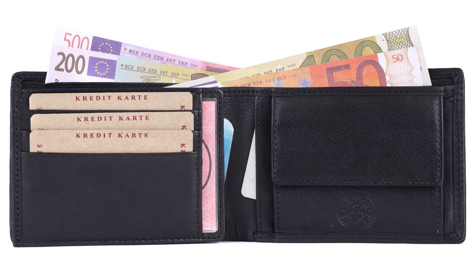 SHG Geldbörse ◊ Herren Lederbörse Portemonnaie, günstig online kaufen