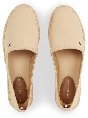 Tommy Hilfiger BASIC TOMMY FLAT ESPADRILLE Espadrille Sommerschuh, Slides, Loafer mit gesticktem Logoflag