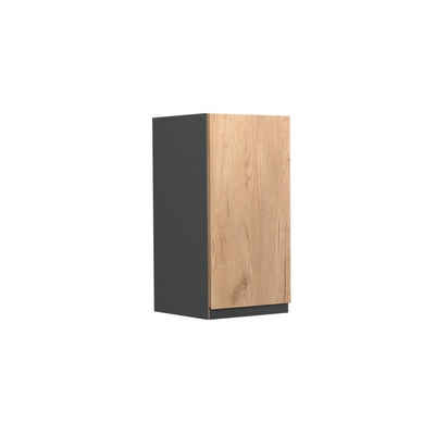 Vicco Hängeschrank Küchenschrank J-Shape 30 cm Anthrazit/Goldkraft