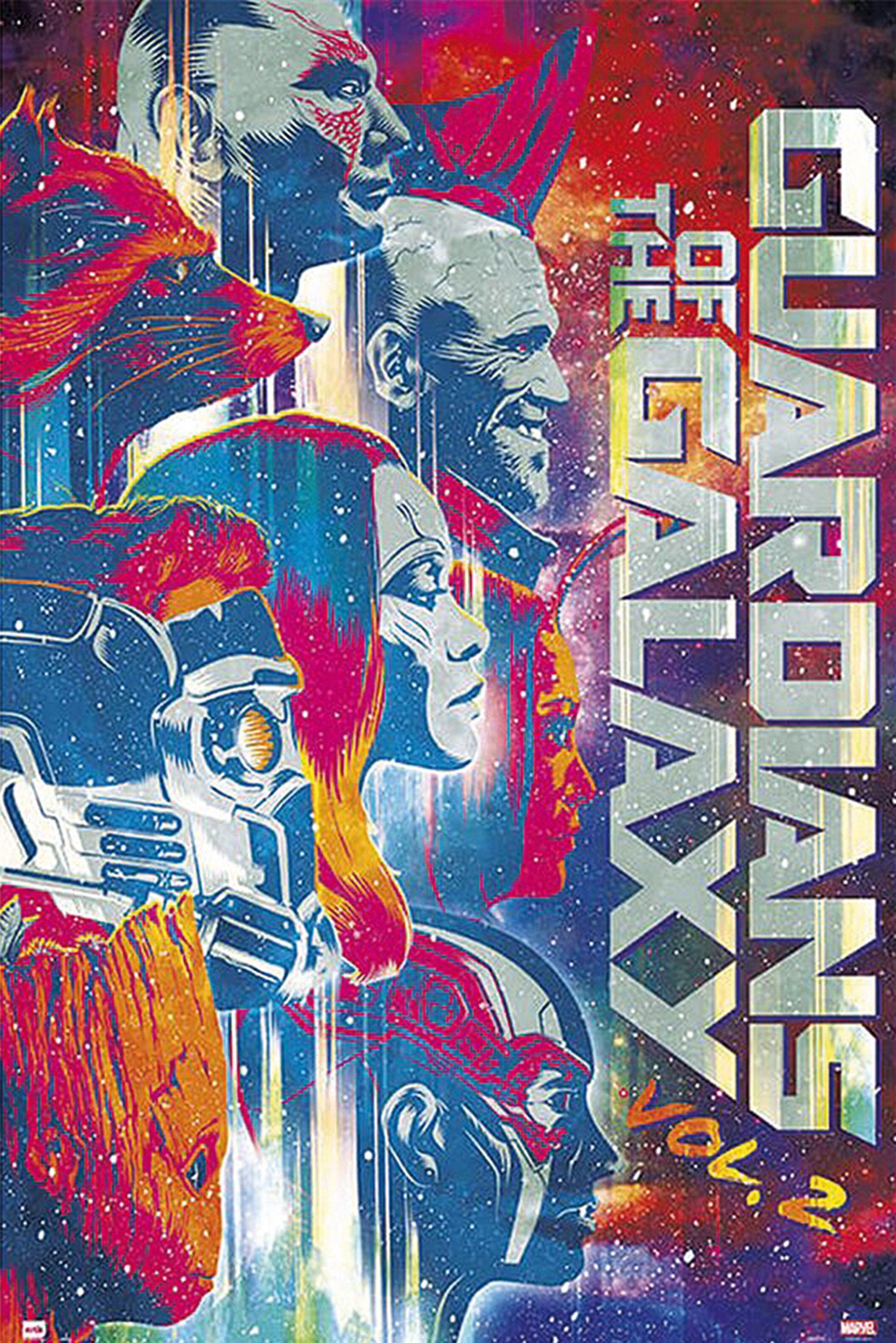 Grupo Erik Poster Guardians of the Galaxy Vol. 2 61 x 91,5 cm