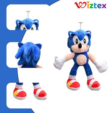 Wiztex Kuscheltier Sonic Plüschtiere Sonic The Hedgehog Stofftier Geschenk für Kinder DE