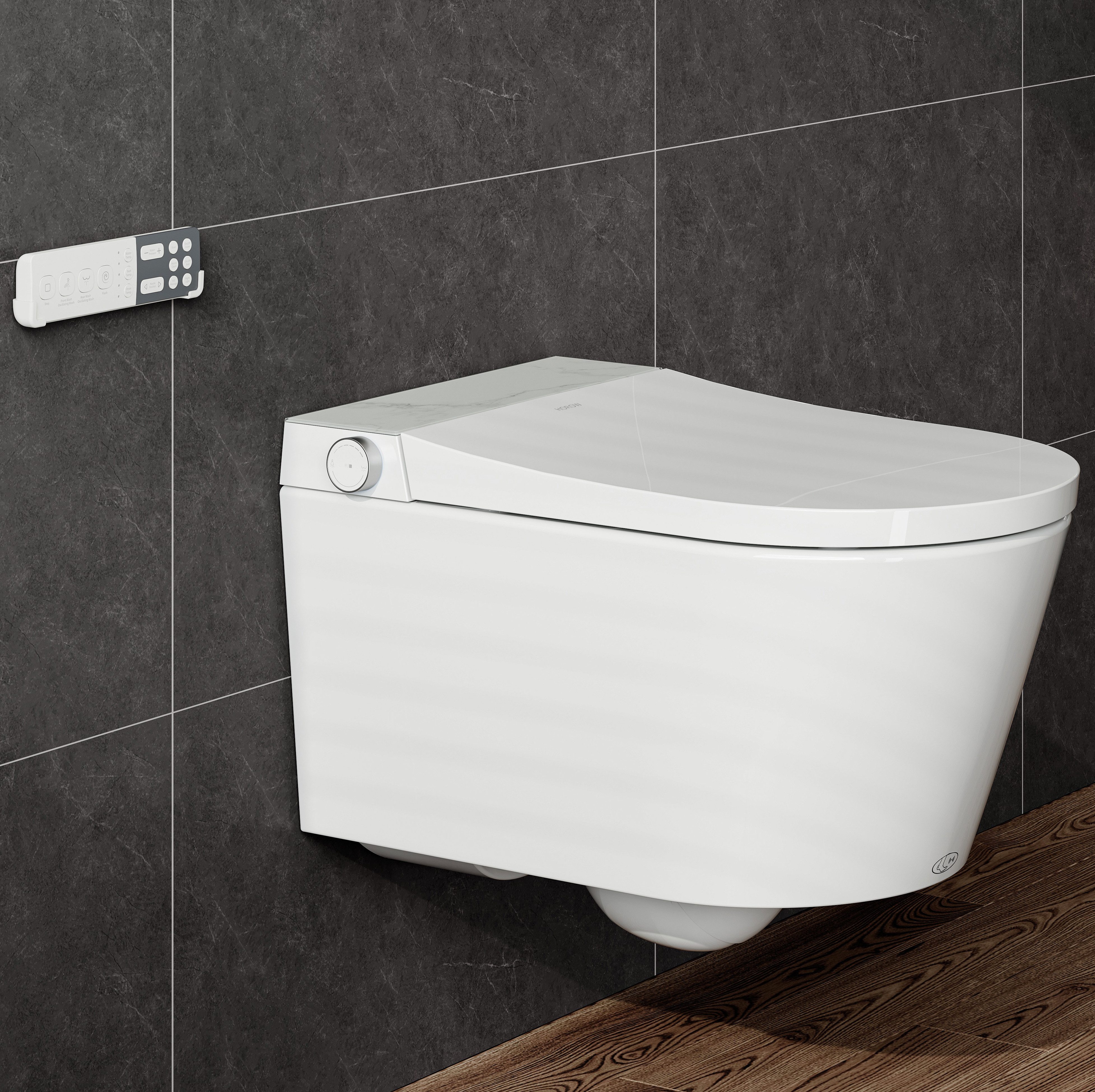 HOROW Dusch-WC Hänge WC mit Bidet günstig online kaufen