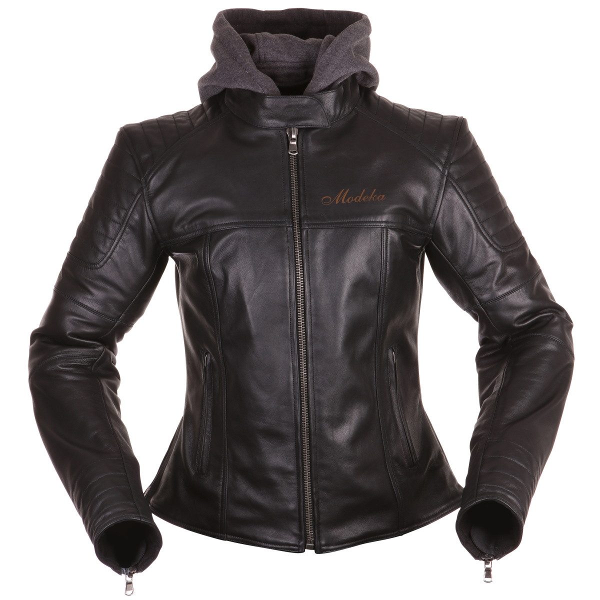 Modeka Motorradjacke Modeka Edda Lady Lederjacke schwarz 46