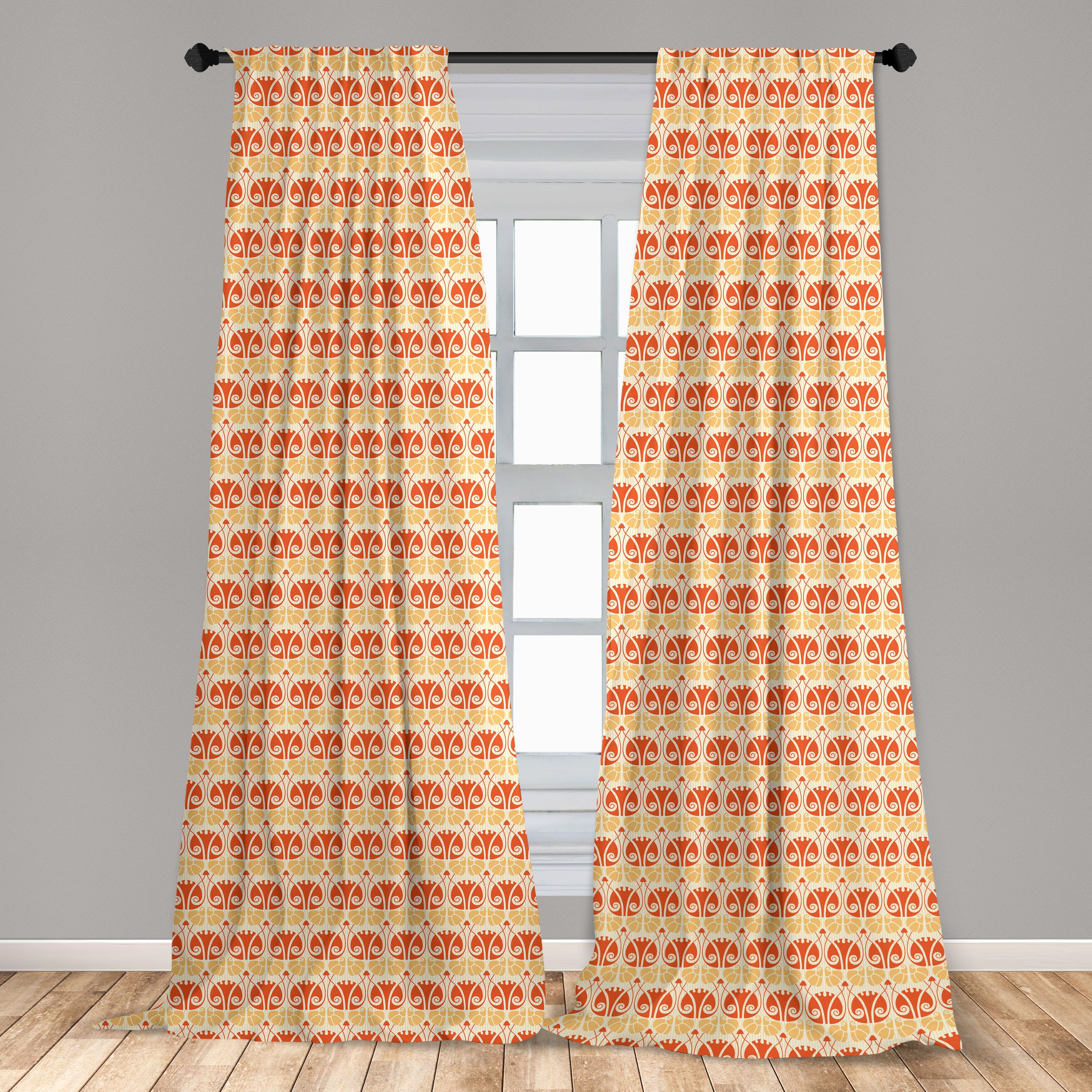 Gardine Vorhang für Mushroom Wohnzimmer Jugendstil Abakuhaus, Microfaser, Schlafzimmer moderne Dekor