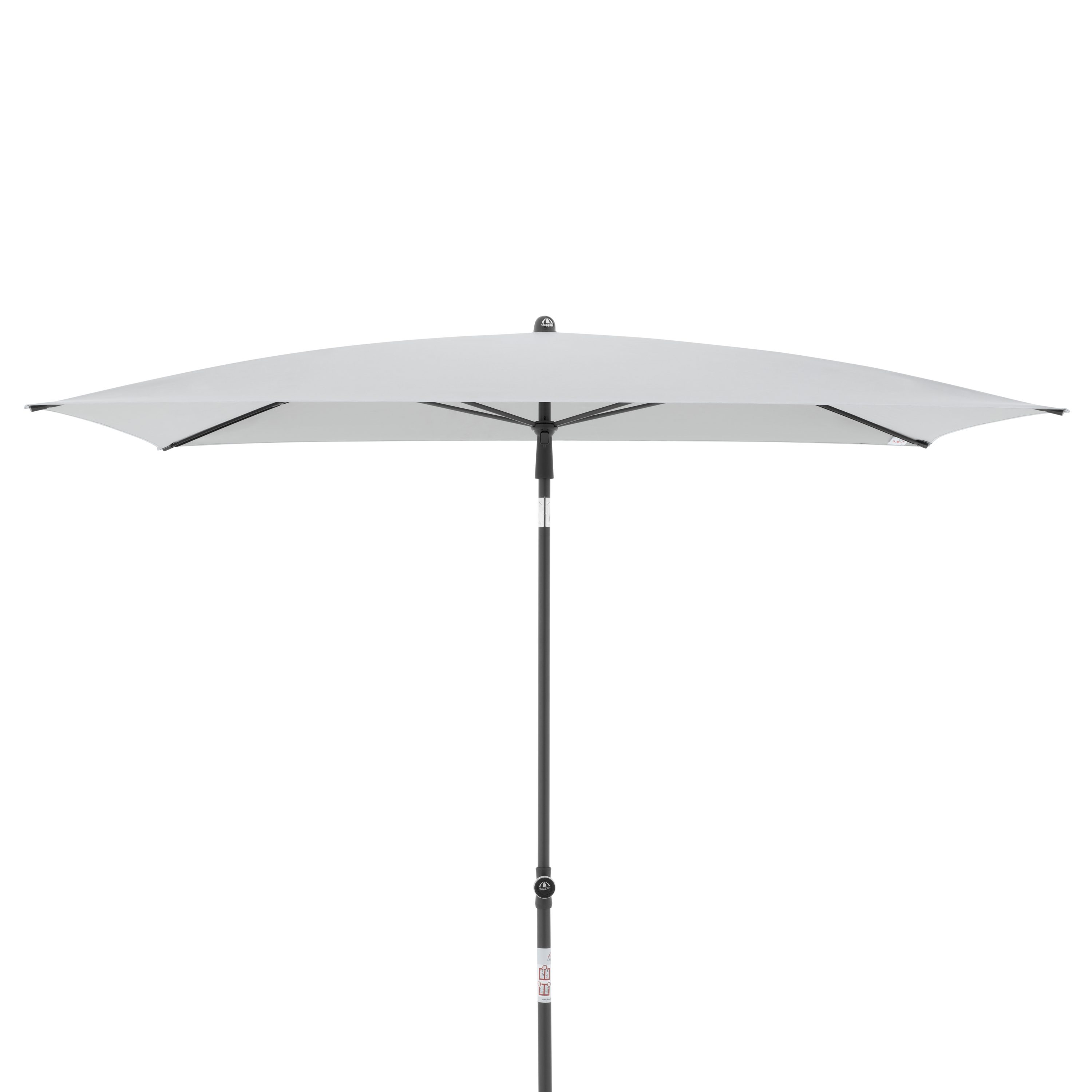doppler® Sonnenschirm City, 200x125cm, für Balkon, höhenverstellbar