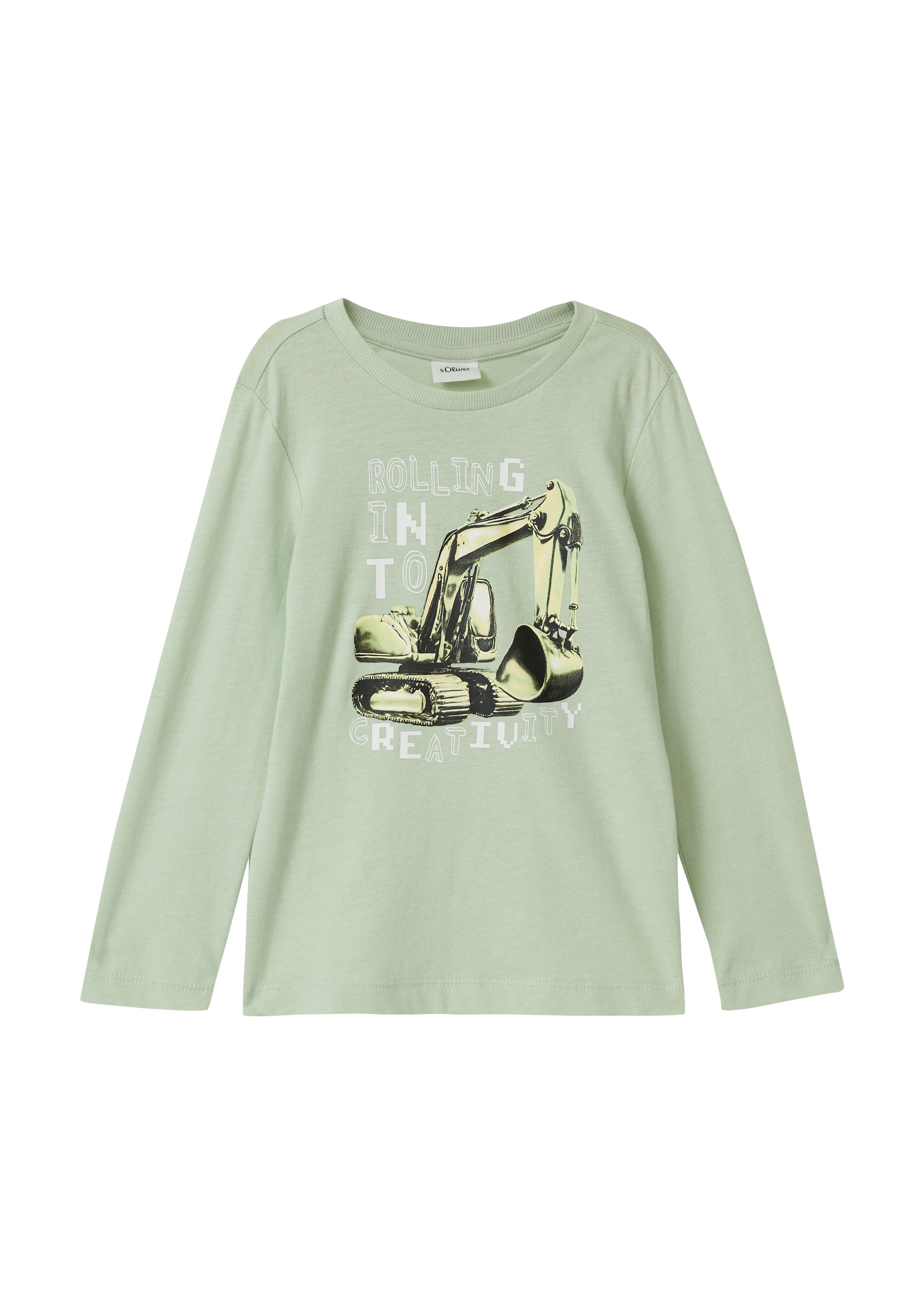 s.Oliver Junior T-Shirt mit Frontprint, für Boys