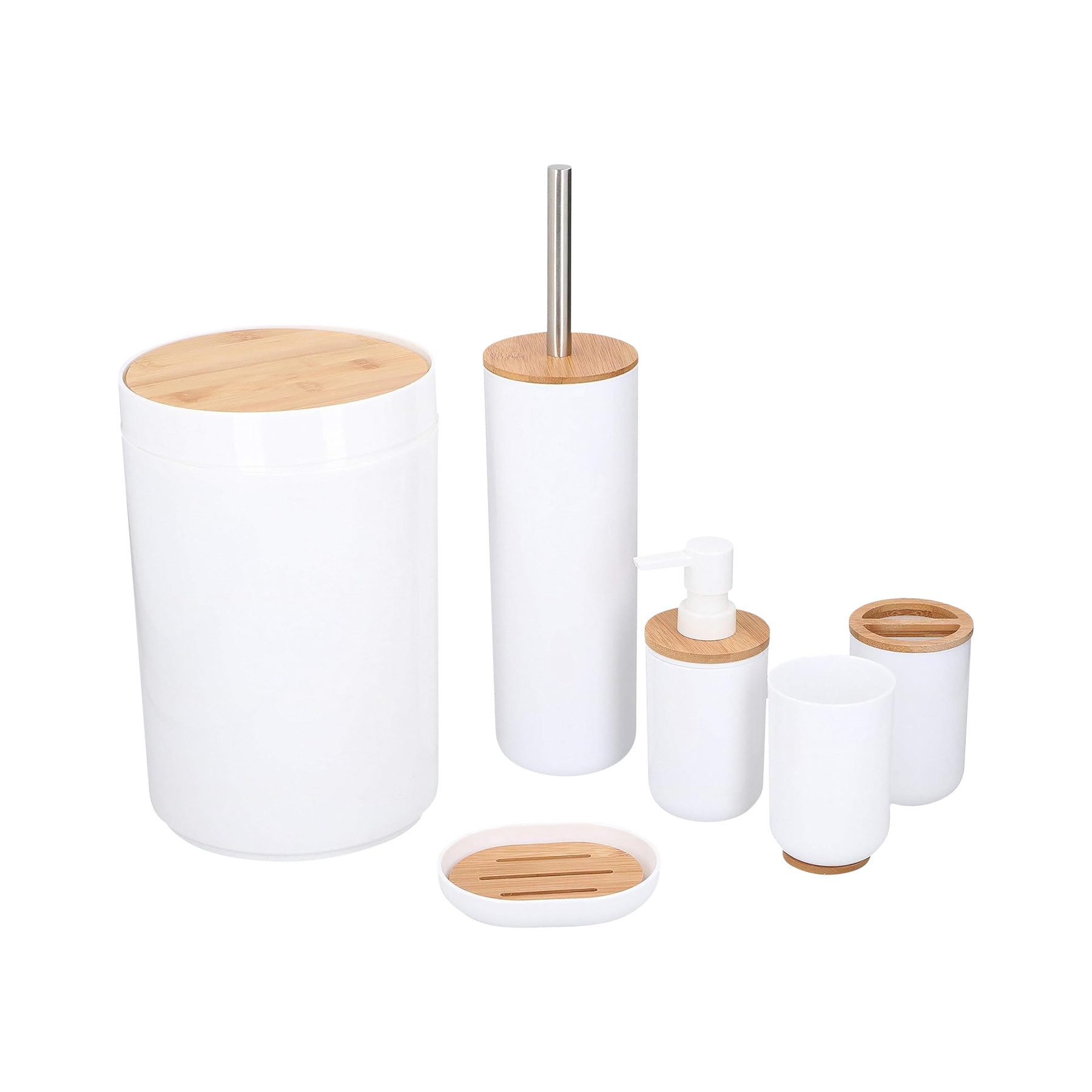 Alpina Badaccessoire-Set ALPINA Badezimmer/Toiletten-Set, 6-teilig