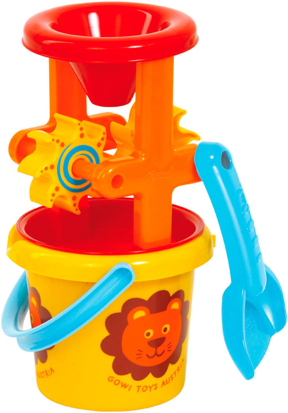 GOWI Sandmühle Sand-Set Mühle, (Set, 3-tlg)