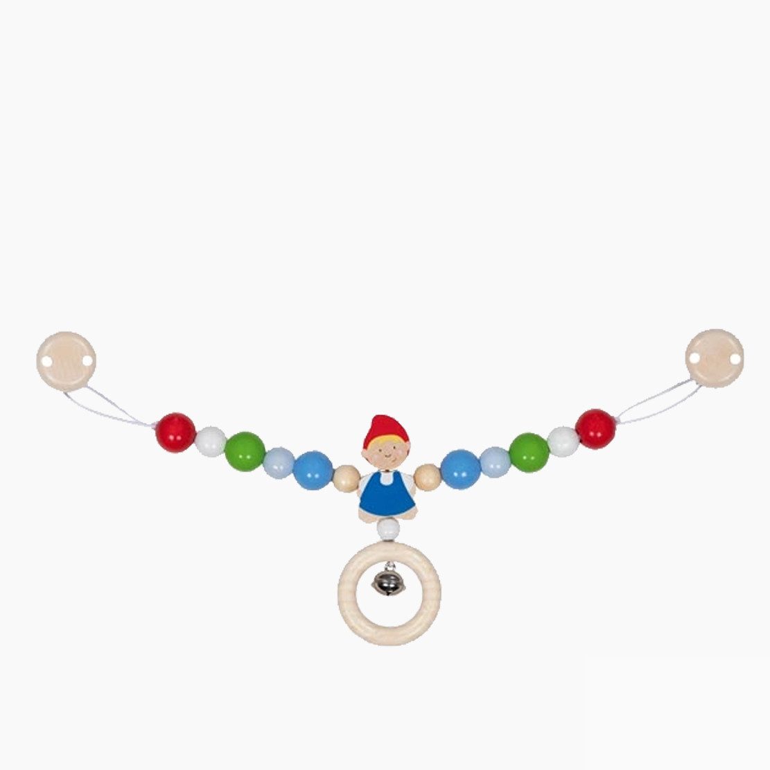 goki Kinderwagenkette Kinderwagenkette Zwerg (packung, 1-tlg., set), Ein Kunstwerke aus hochwertigem Holz