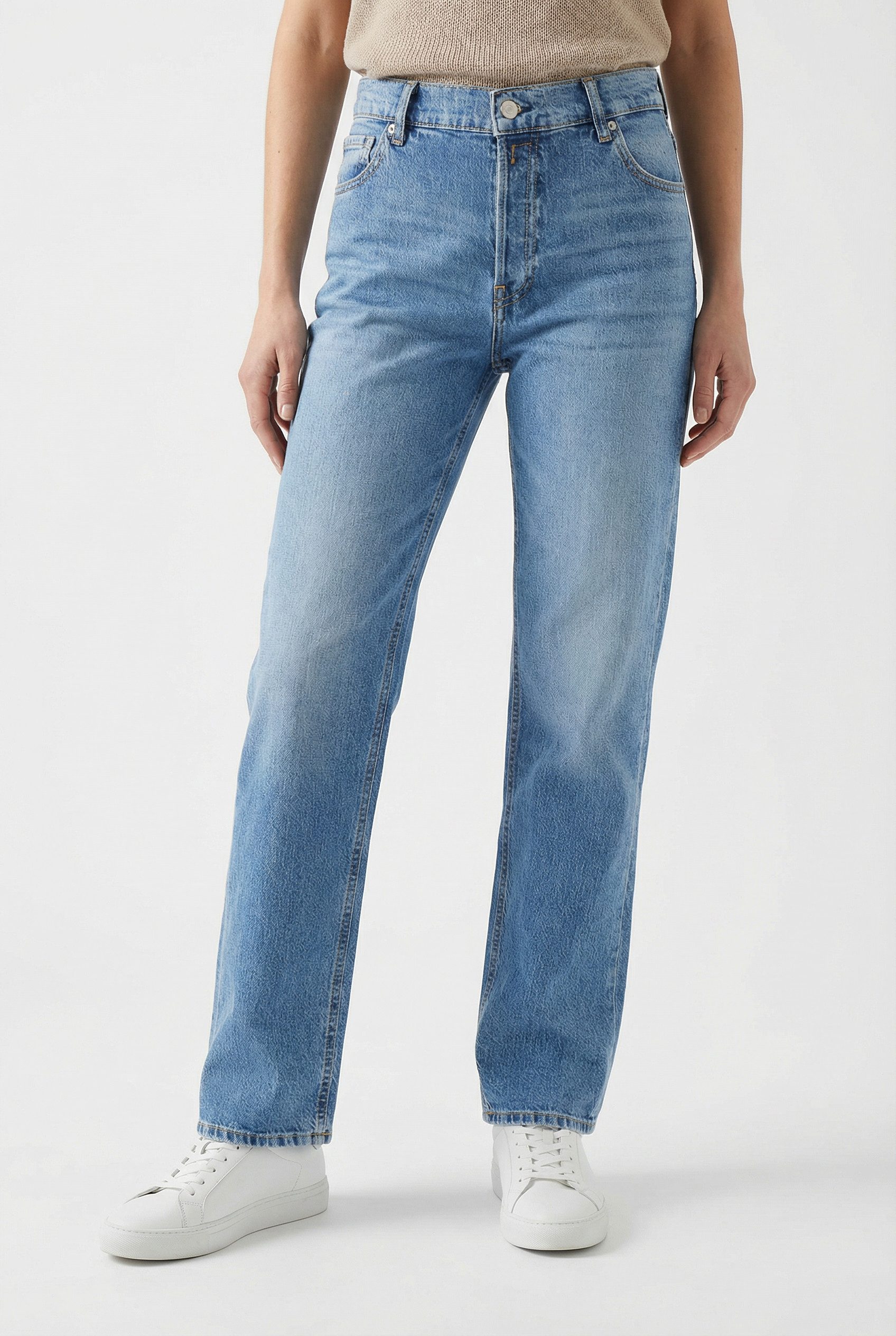 Replay Boyfriend-Jeans Jaylie mit geradem Bein