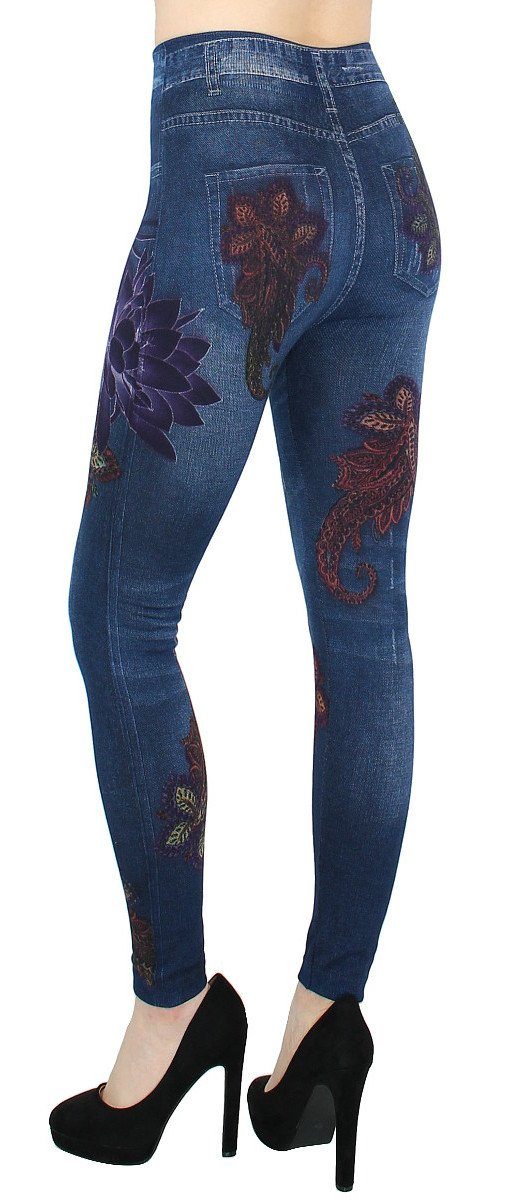 dy_mode Jeggings Damen Leggings in Jeans günstig online kaufen