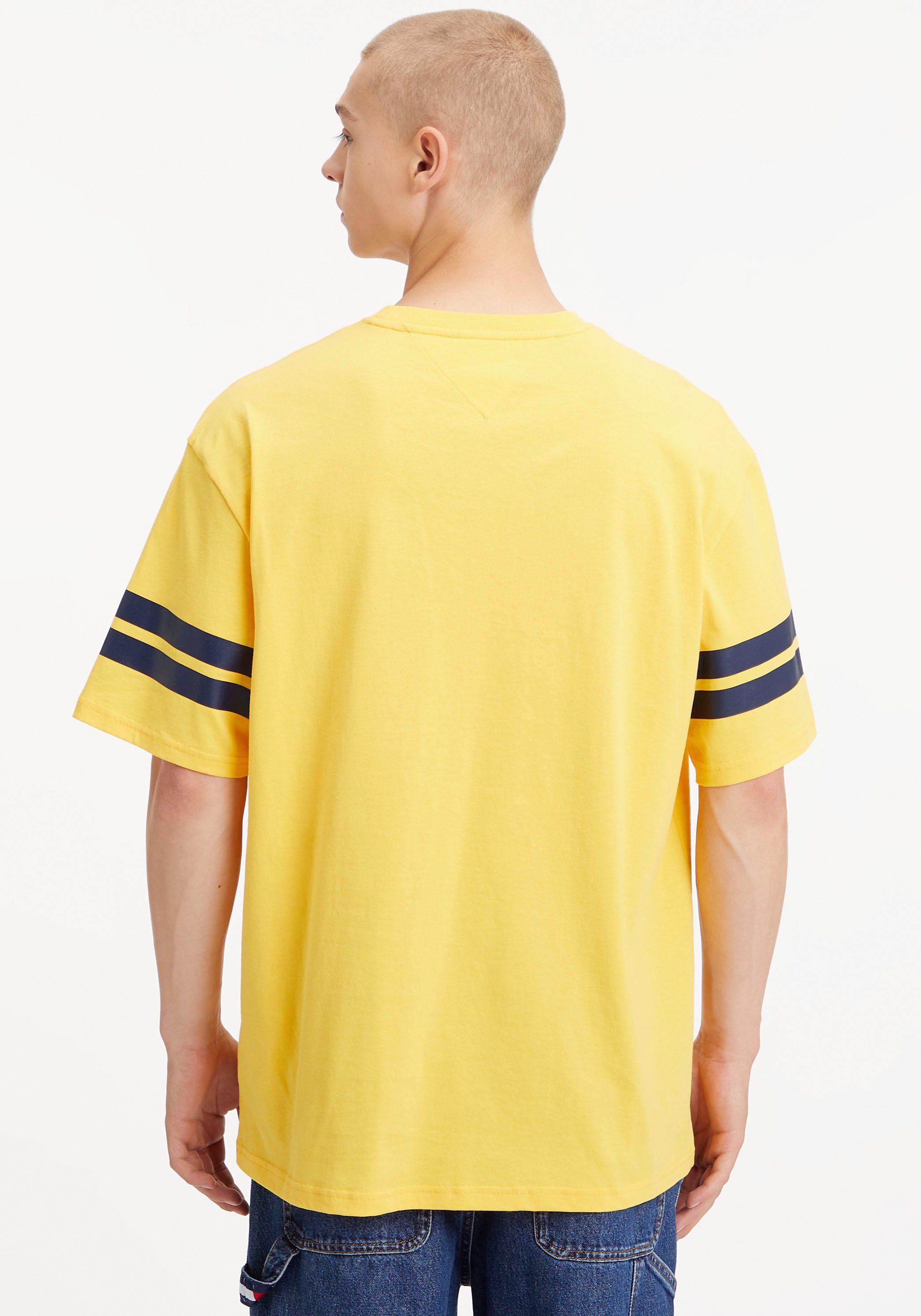 Tommy Jeans T-Shirt TJM Yellow COLLEGE Warm SKATER LOGO 85