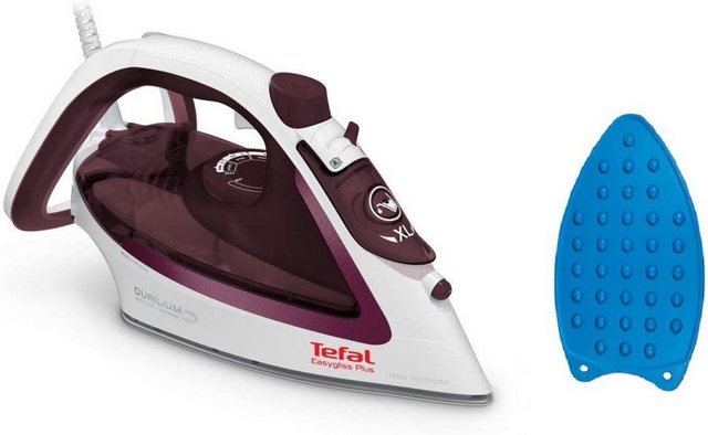 Tefal Dampfbügeleisen FV57, 2400 W, Bügeleisen, 2400 Watt, Dampfstoß von 190 g/min, Tropfstopp-Funktion