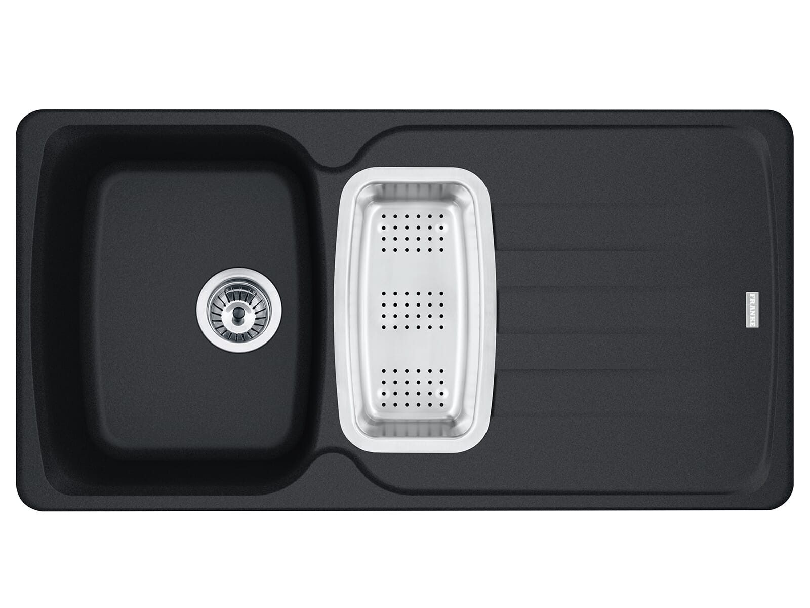 FRANKE Granitspüle, rechteckig, 97/50 cm, (1 St), aus Sanitized®