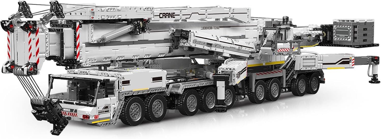 Mould King Mould King 17007 LTM 11200 Autokran mit 8.506 Teilen Konstruktions-Spielset, (8506 St)