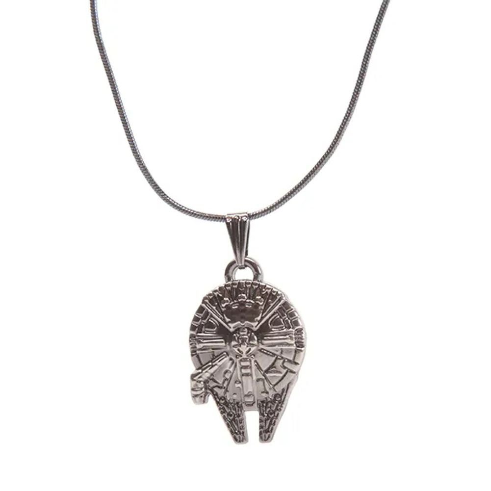 Kette mit Anhänger STAR WARS Halskette Millennium Falcon Kette – Bild 3 von 4