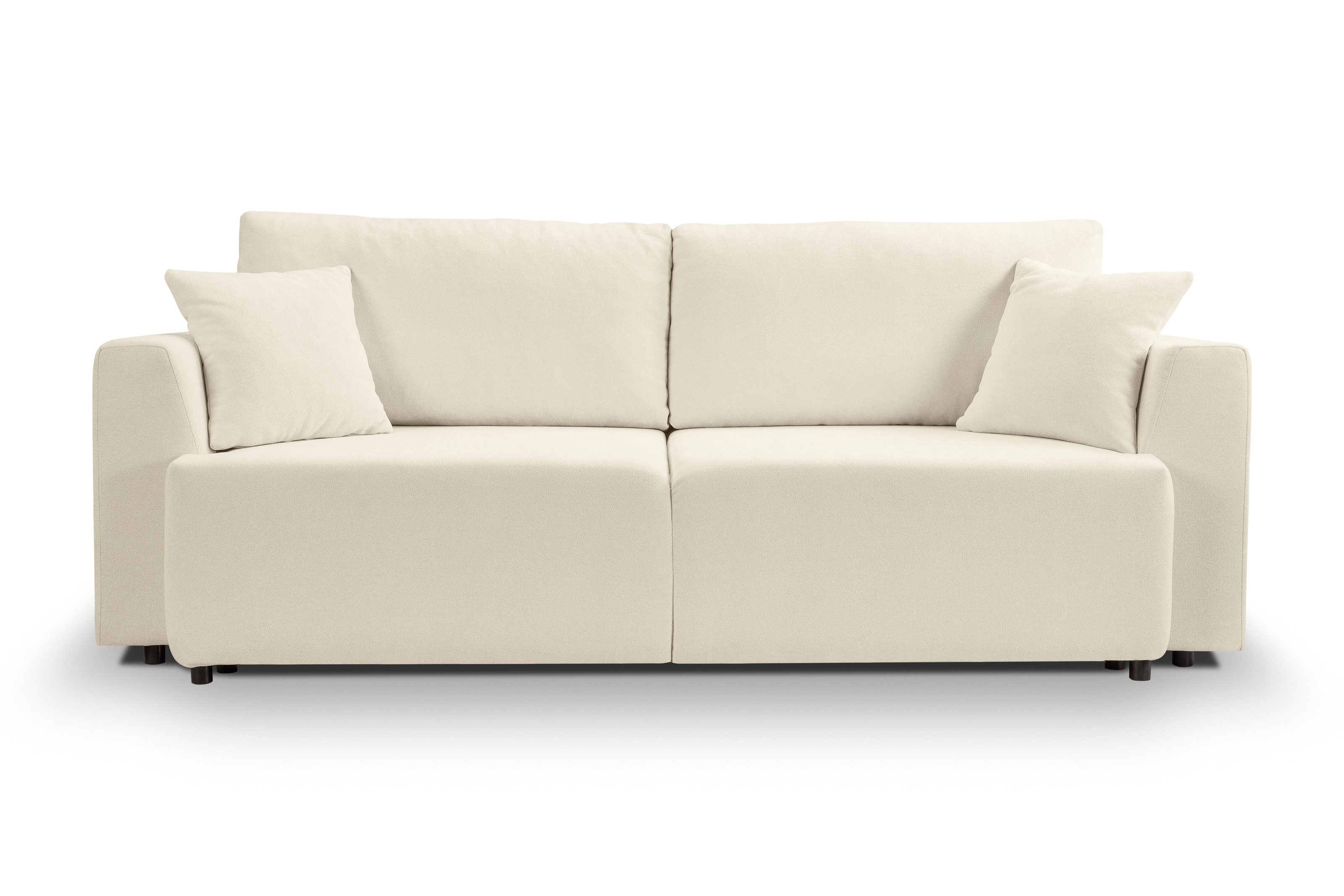 freiraum Schlafsofa Point, in hellbeige, Webstoff - 250x95x99cm (BxHxT)