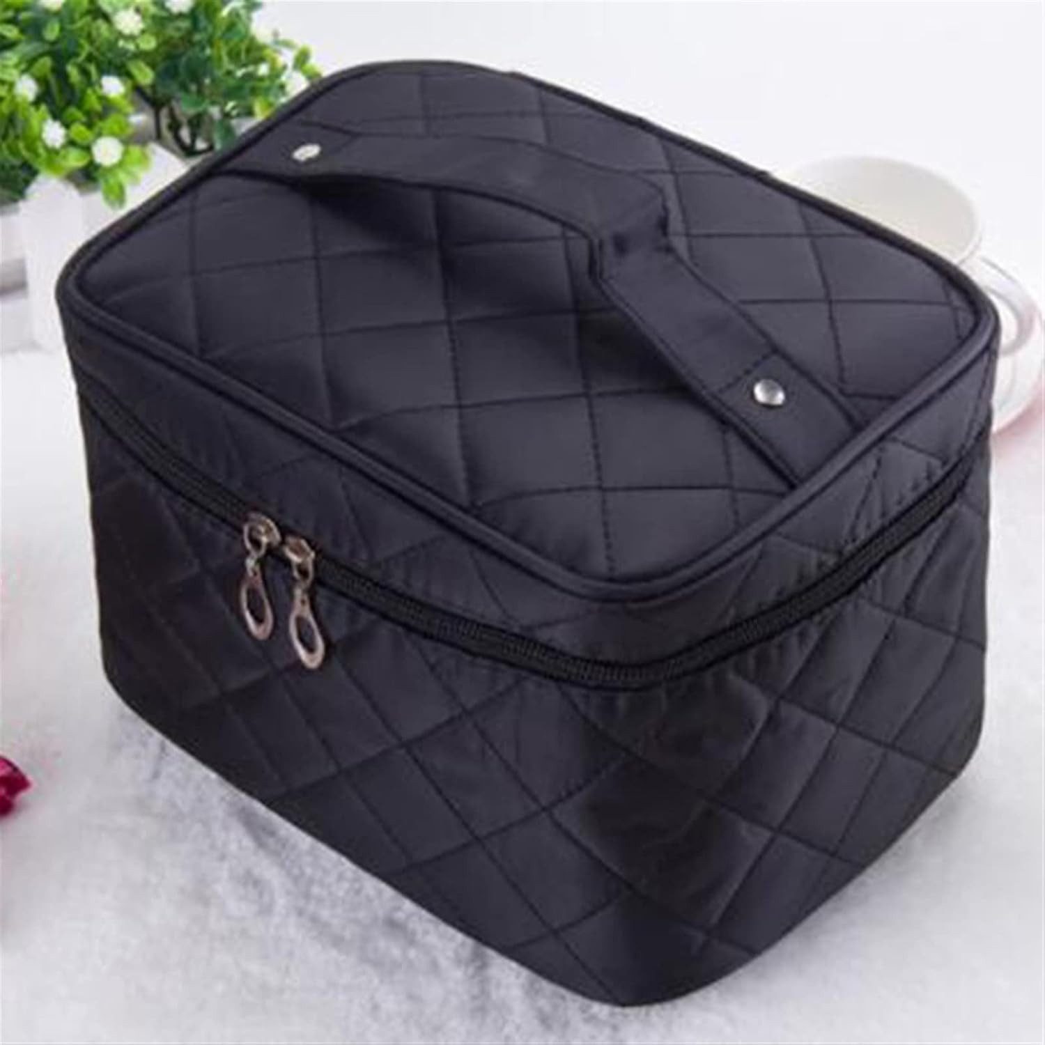 LIANNA Kosmetiktasche Kosmetik-Kassette Große tragbare Kosmetiktasche - Schutz vor Wasser, (Set, 1-tlg., Gr. ca. B/H/T27/17/6 cm), einfach Perfekt für Reisen, Zuhause und Büro