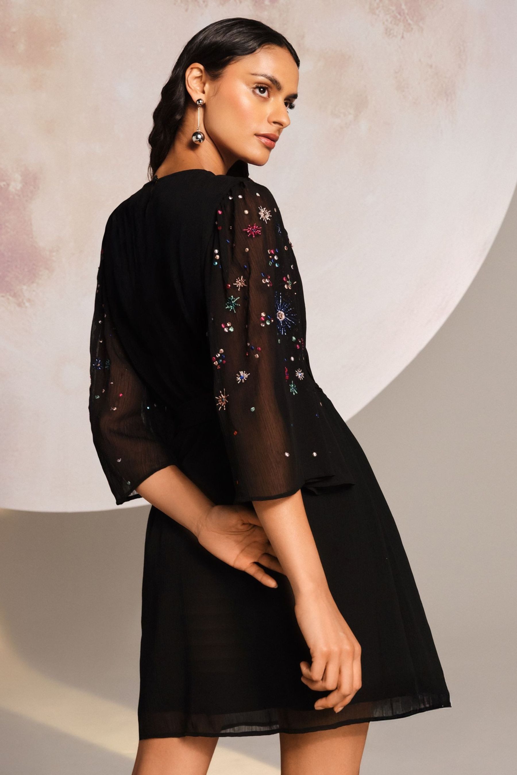 Love & Roses Minikleid Love & Roses Minikleid mit Kimonoärmel, Regular (1-t günstig online kaufen