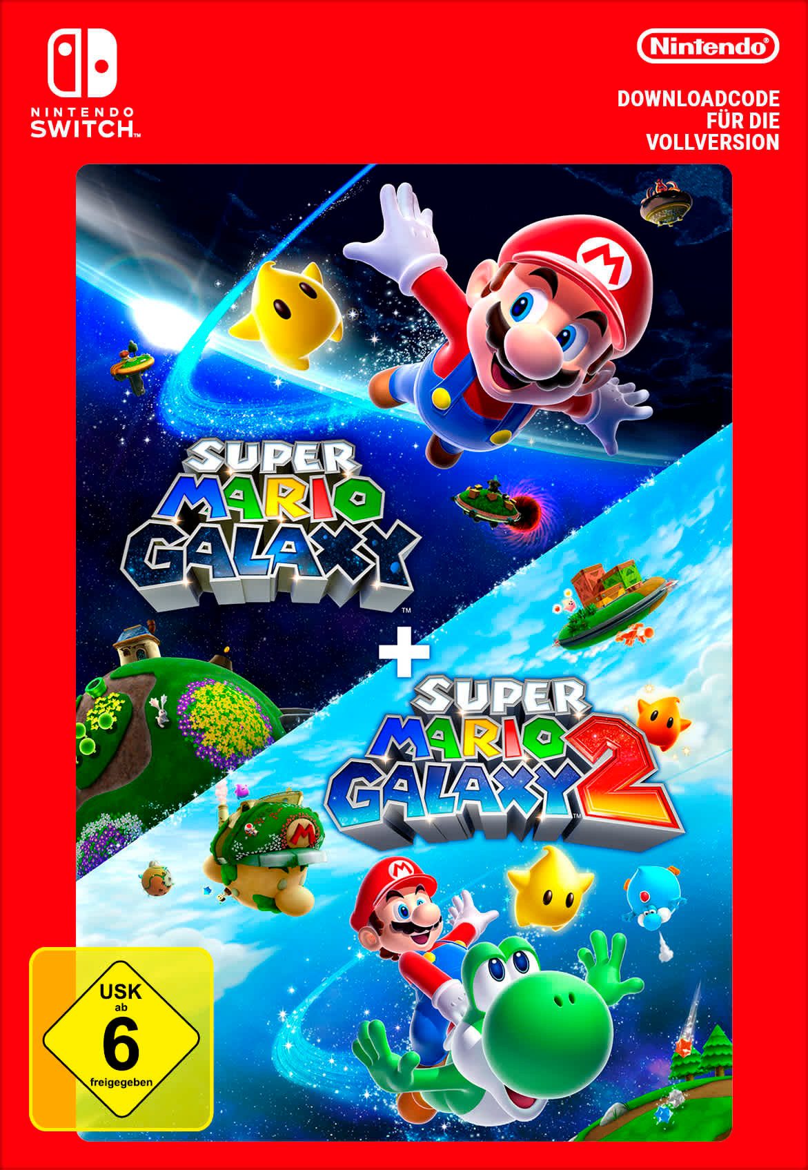 Super Mario Galaxy + Super Mario Galaxy 2 (Download-Code), Nintendo Switch