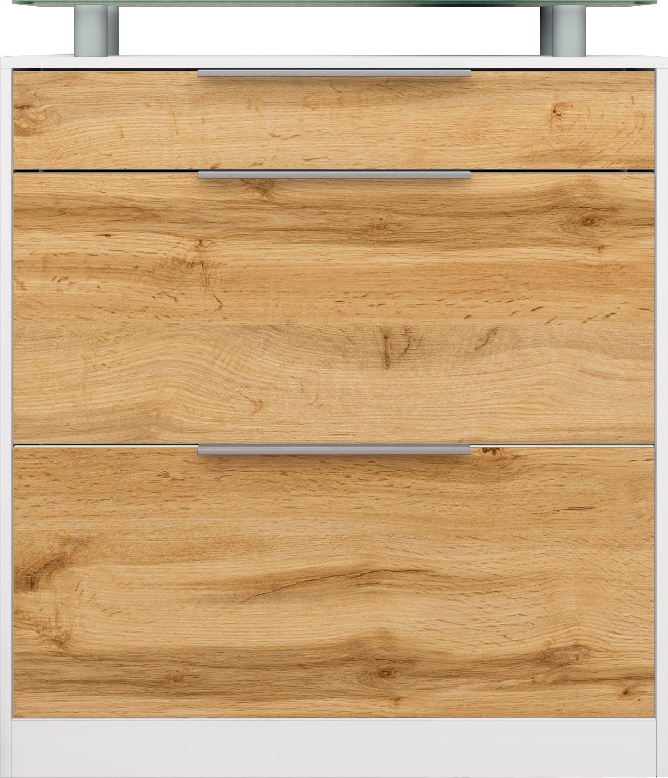 borchardt Möbel Schuhschrank Oliva Breite 89 cm, stehend, mit 2 Doppeltrommeln und 1 Schubkasten