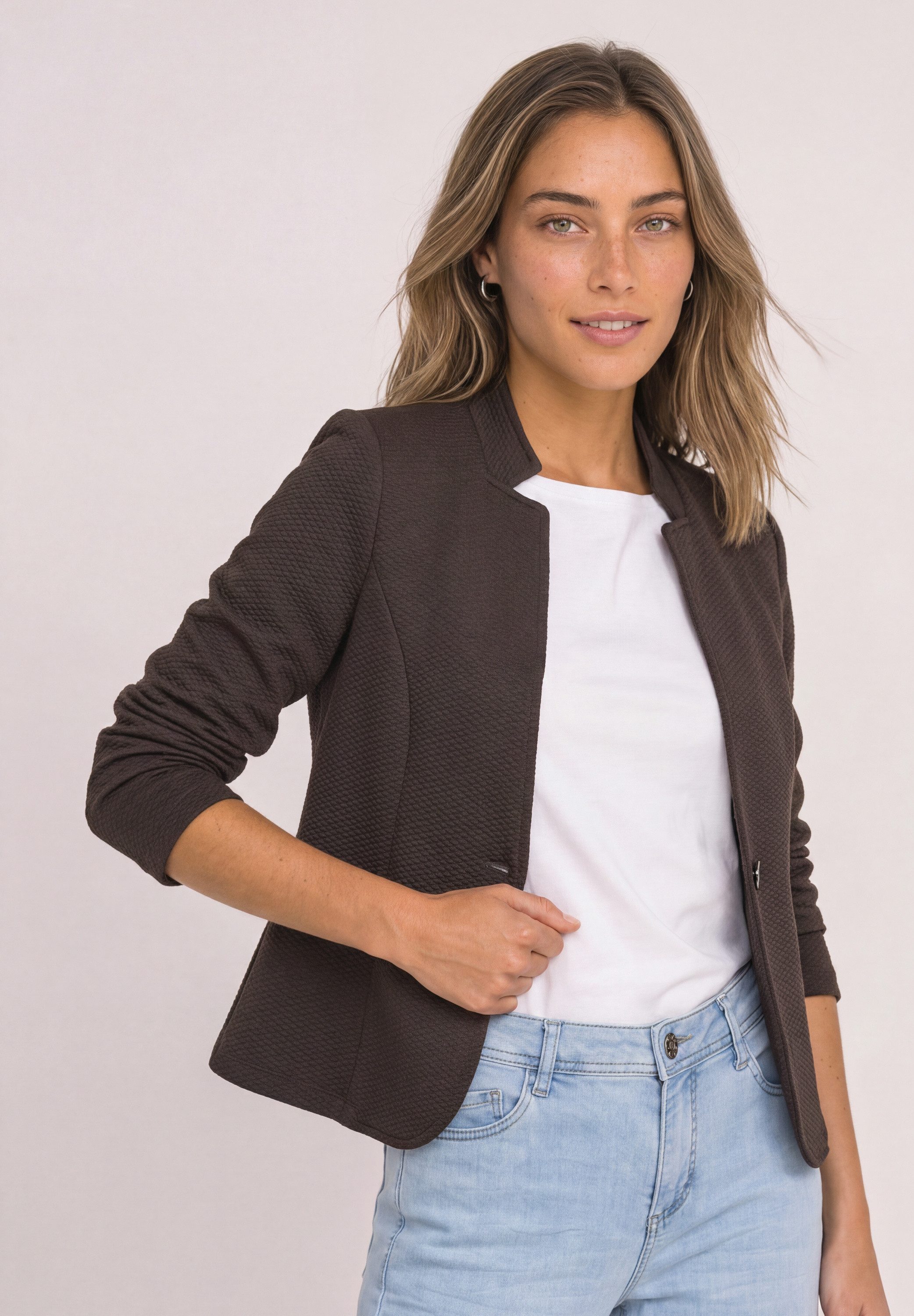 STREET ONE Kurzblazer mit Reverskragen