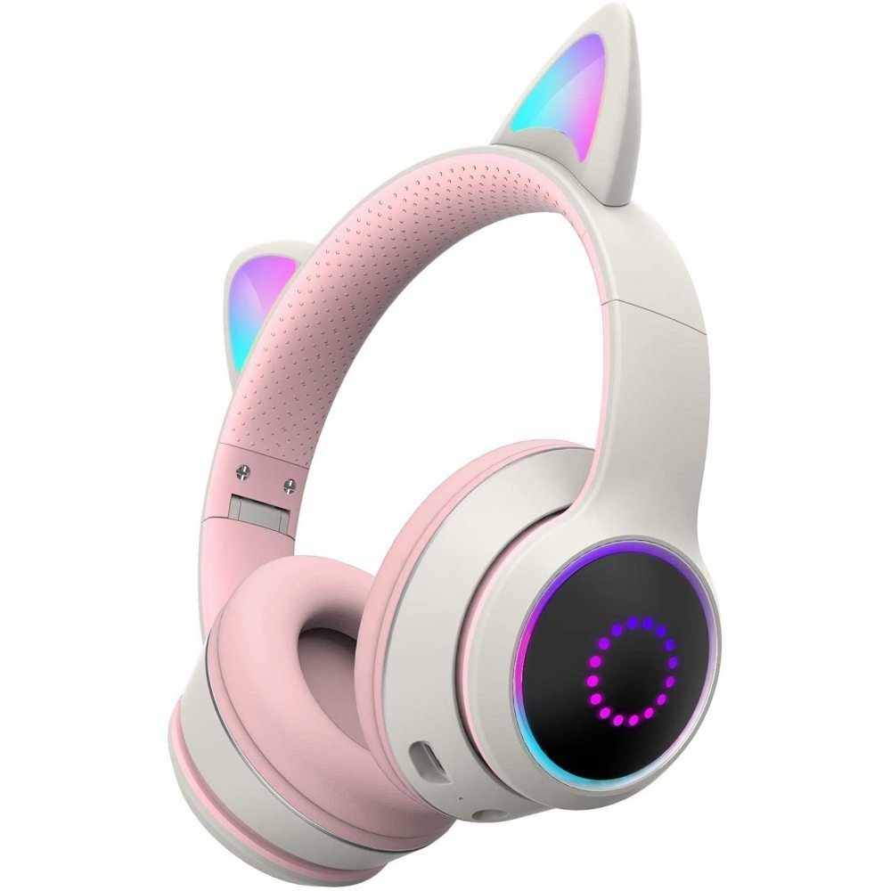 GelldG Bluetooth Headset, PC Headset mit Mikrofon, Kabellose Kopfhörer  Gaming-Headset
