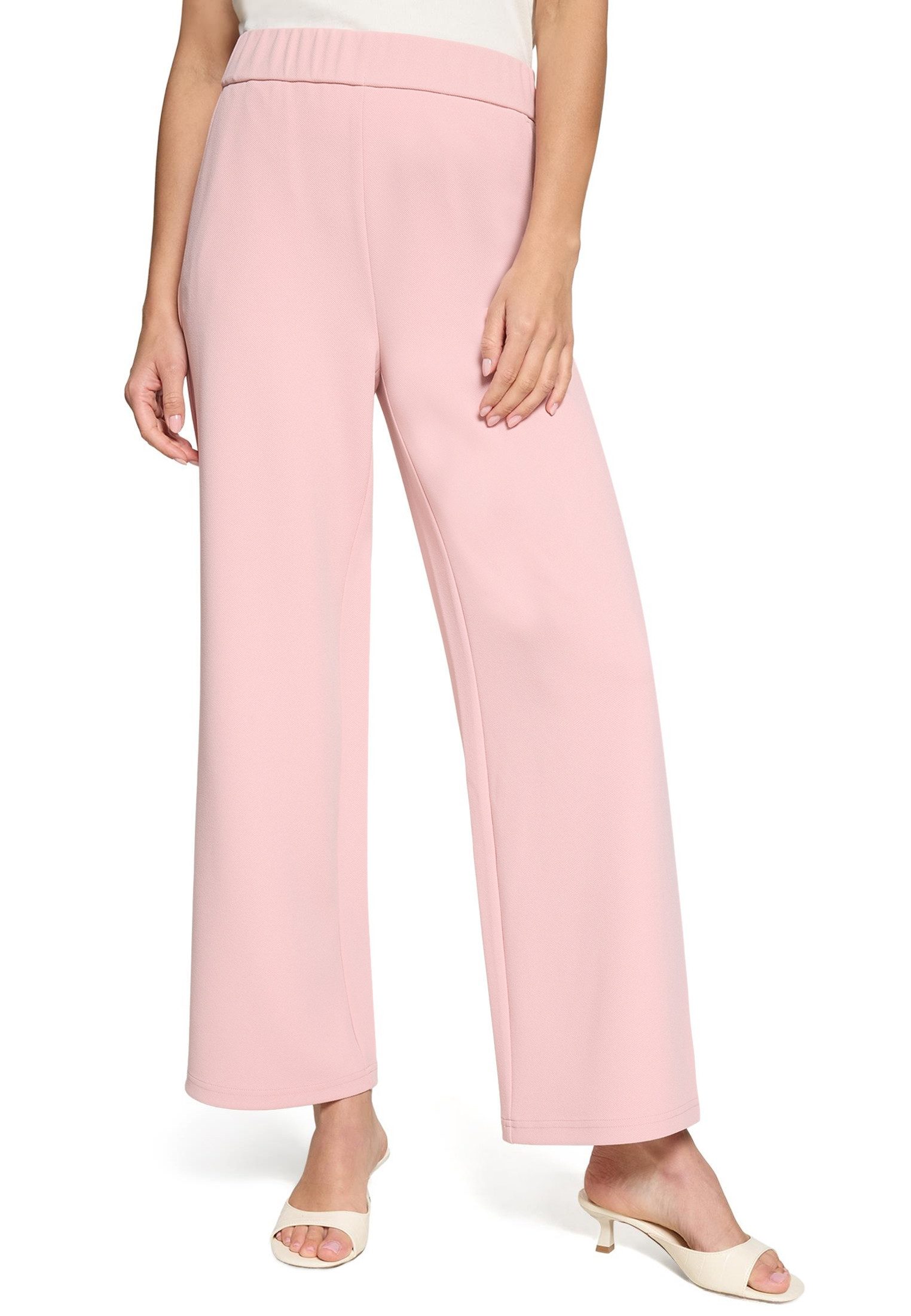 Zero Stoffhose Damen mit elastischem Bund 28 Inch Plain/ohne Details