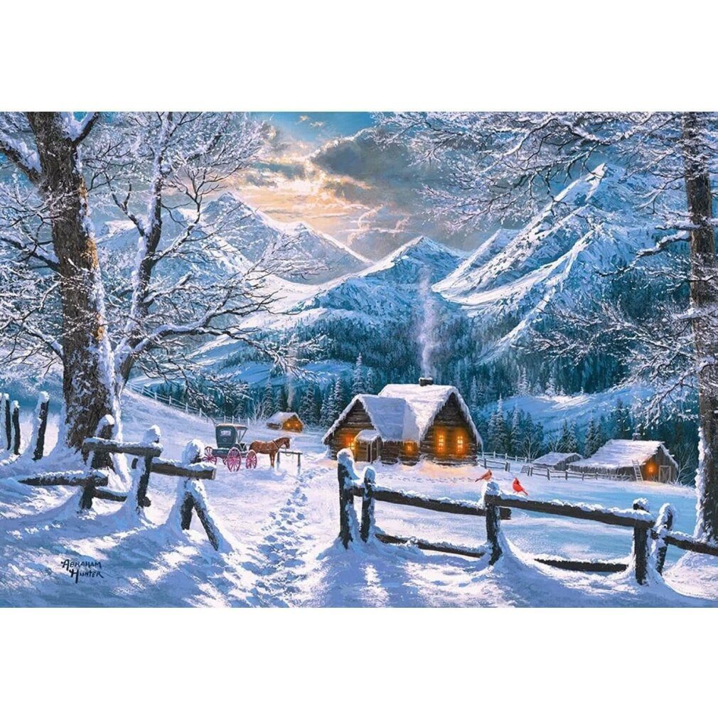 Castorland Puzzle Puzzle Schneewittchen Morgen 1500 Teile, Puzzleteile