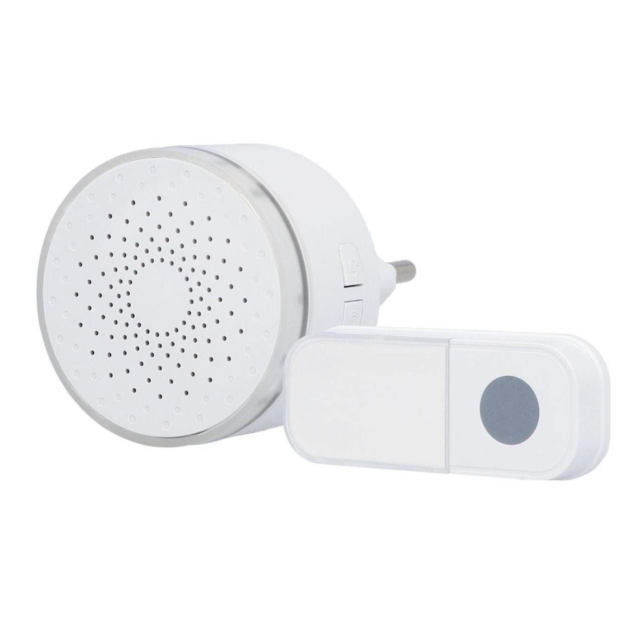 UNITEC Türklingel Unitec Plug In Funk Gong WDP10 Zum Einstecken in