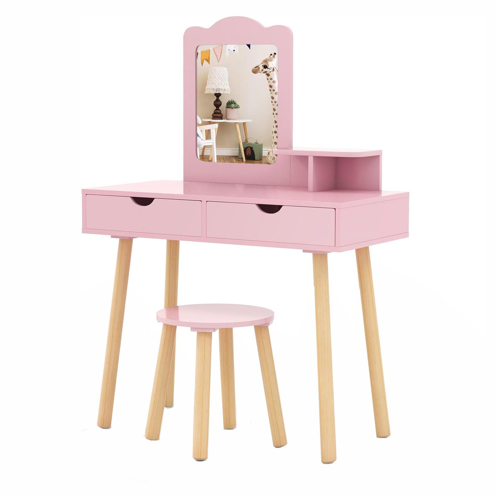 Schminktisch 2 in 1 Kinder