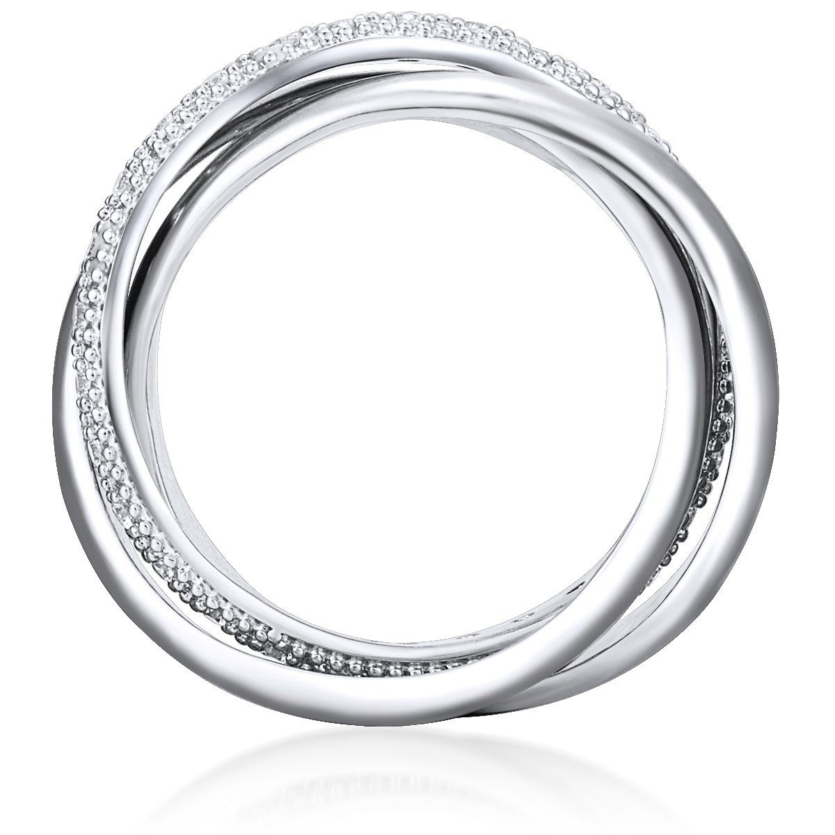 Lulu & Jane Fingerring silber, mit günstig online kaufen