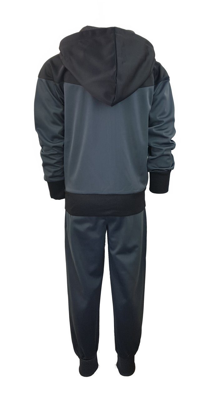 Hessis Jogginganzug Jungen und Mädchen Trainingsanzug, Freizeitanzug, JF11 (Set, 2-tlg., Jacke mit Jogginghose)