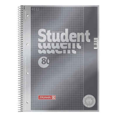 BRUNNEN Collegeblock Student Premium, A4, gelocht, mit Mikroperforation und Ausreißhilfe