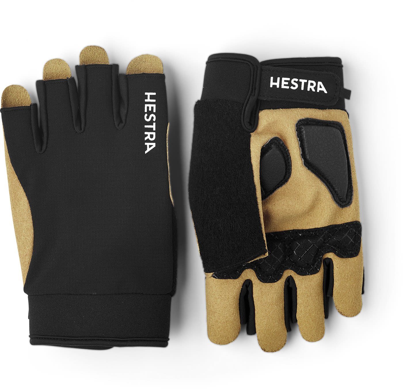 Hestra Fleecehandschuhe Hestra Bike Black Guard Accessoires Short