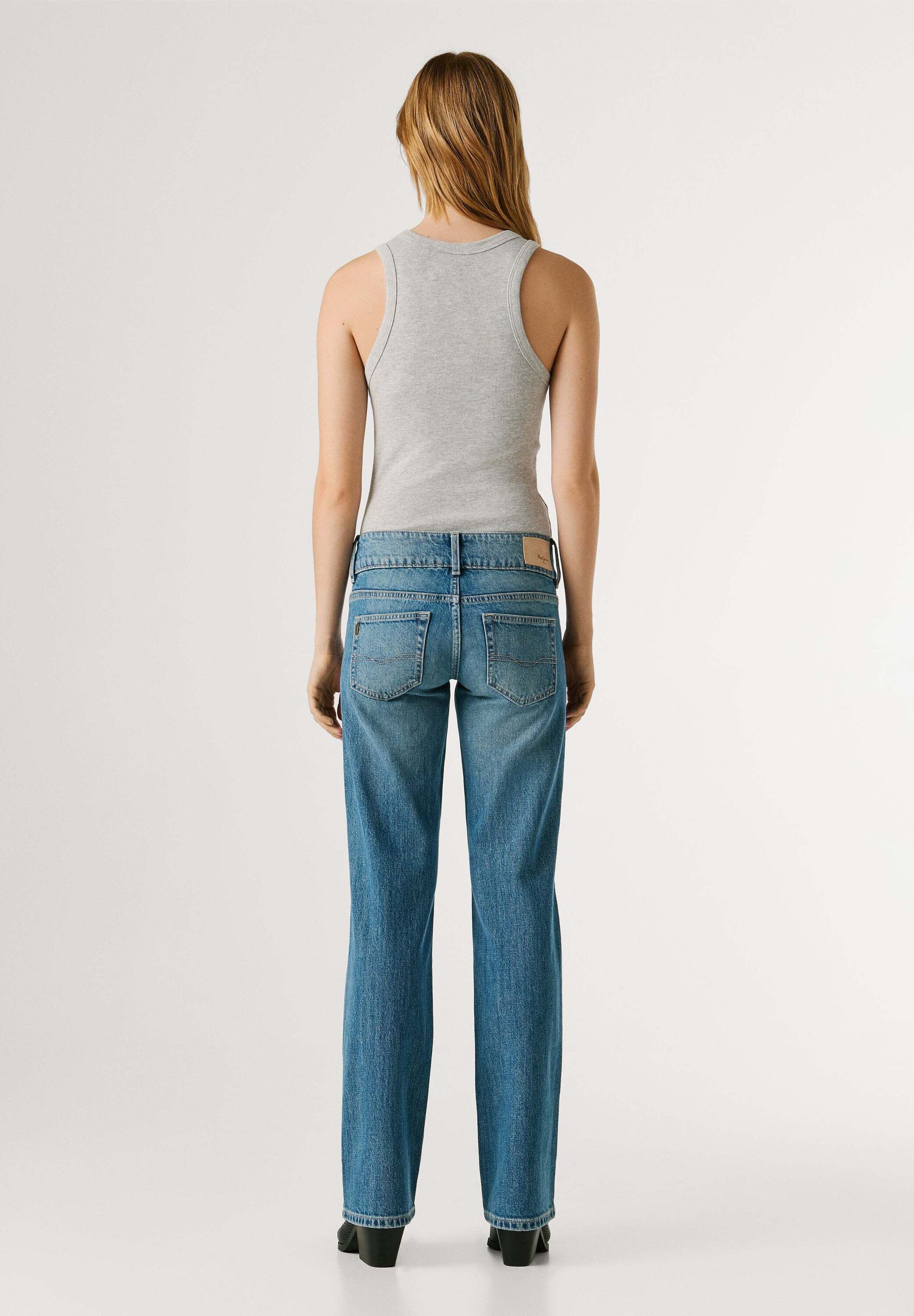 Pepe Jeans Straight-Jeans straight leg jeans STRAIGHT JEANS LW VENUS