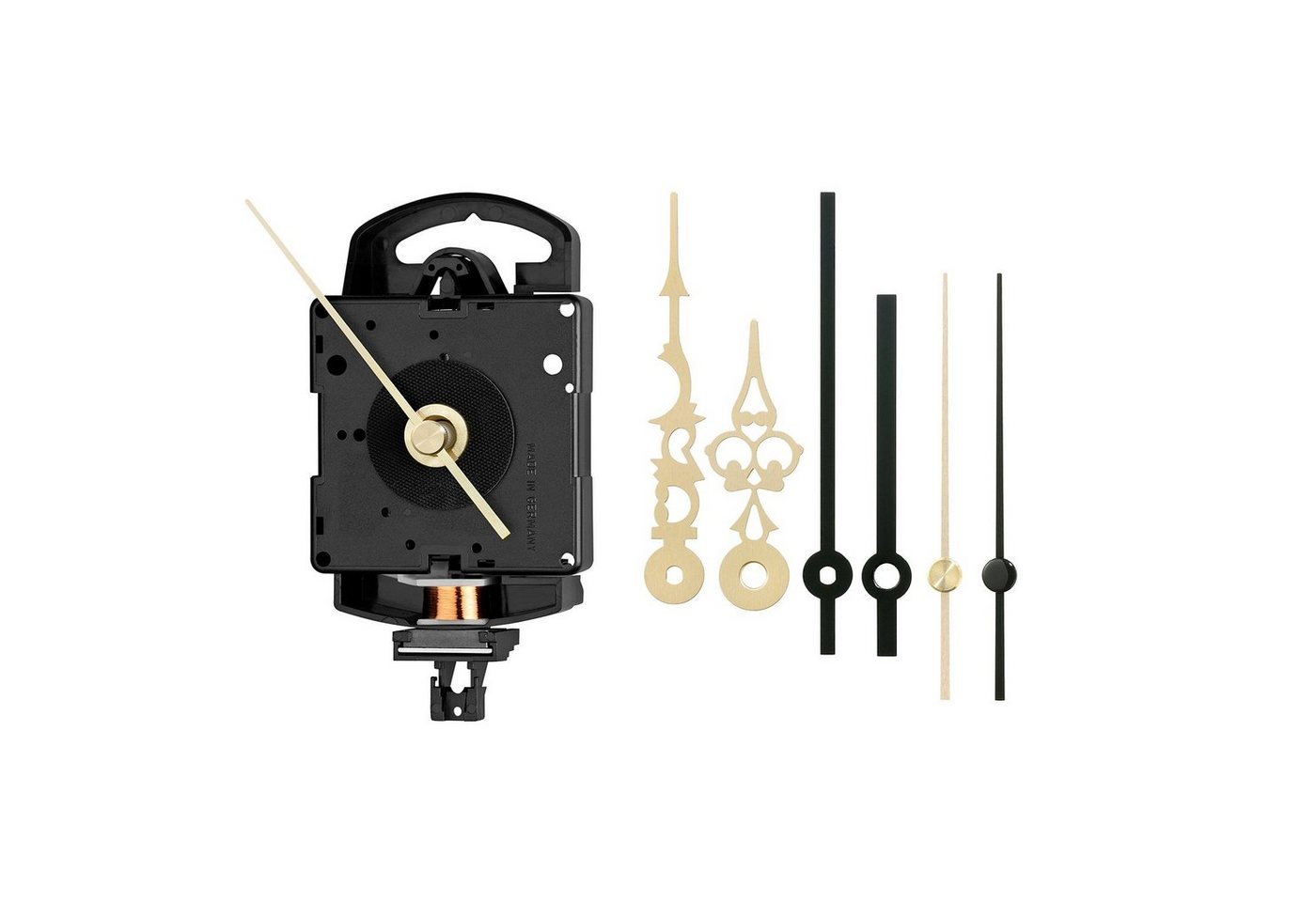 JUNGHANS Wanduhr Quarz-Pendel-Uhrwerk-Set Junghans SK 817 inklusive Zeiger-Set