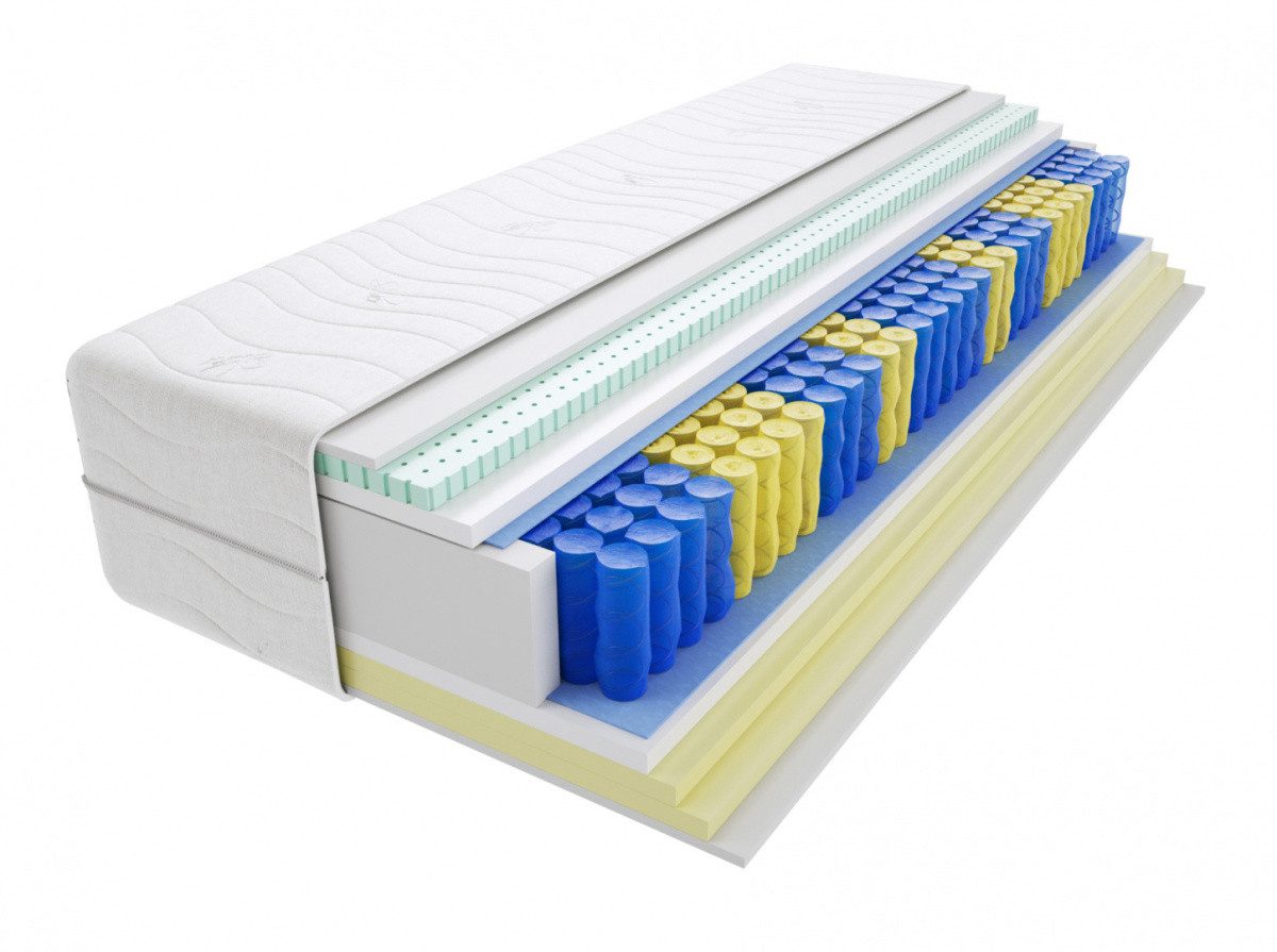 Taschenfederkernmatratze Matratzen, Taschenmatratzen Alba Max 200x220 cm - viele Größen, Godre, 28 cm hoch