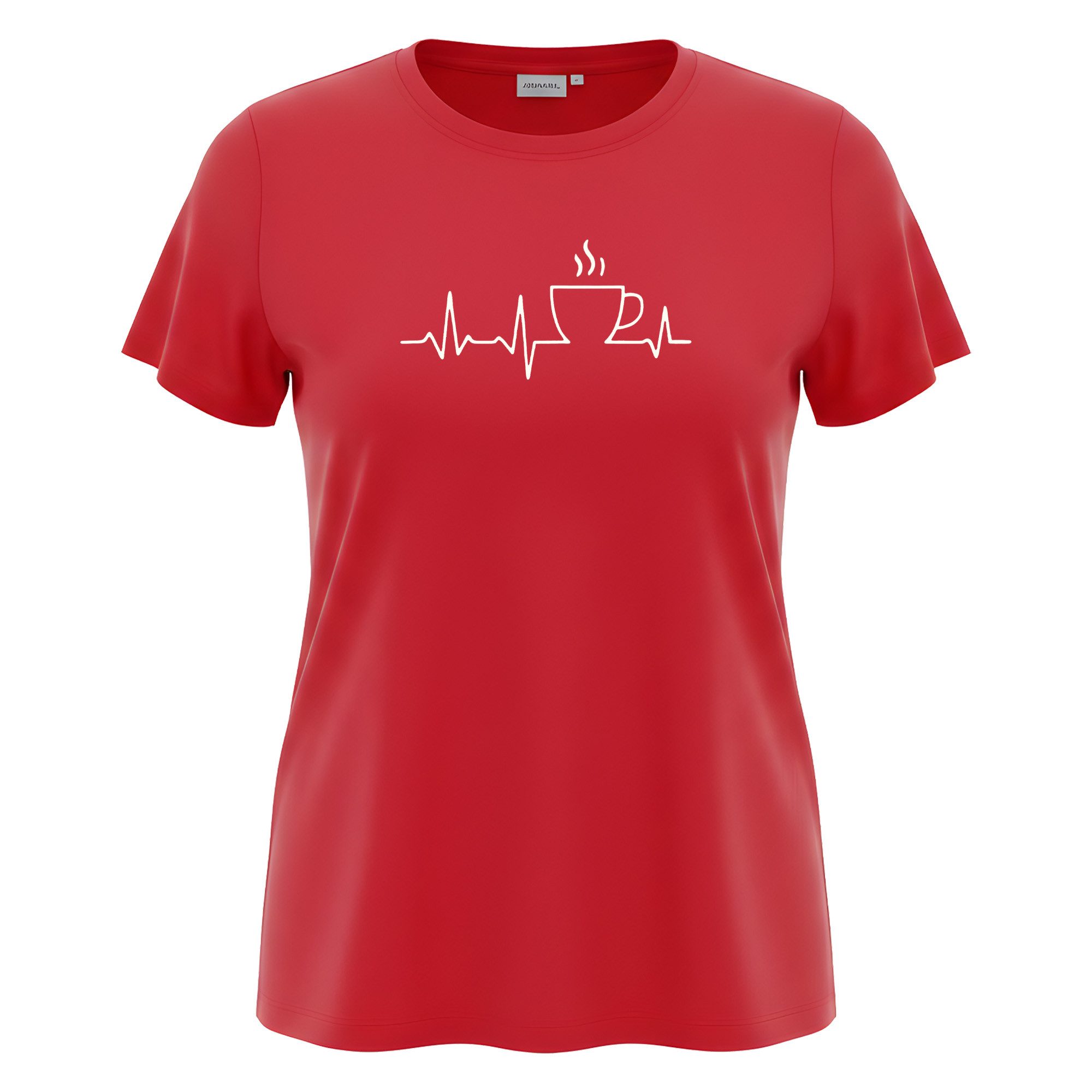 HERMKO Kurzarmshirt 701180055 T-Shirt 100% Bio-Baumwolle mit Druckmotiv hergestellt in EU