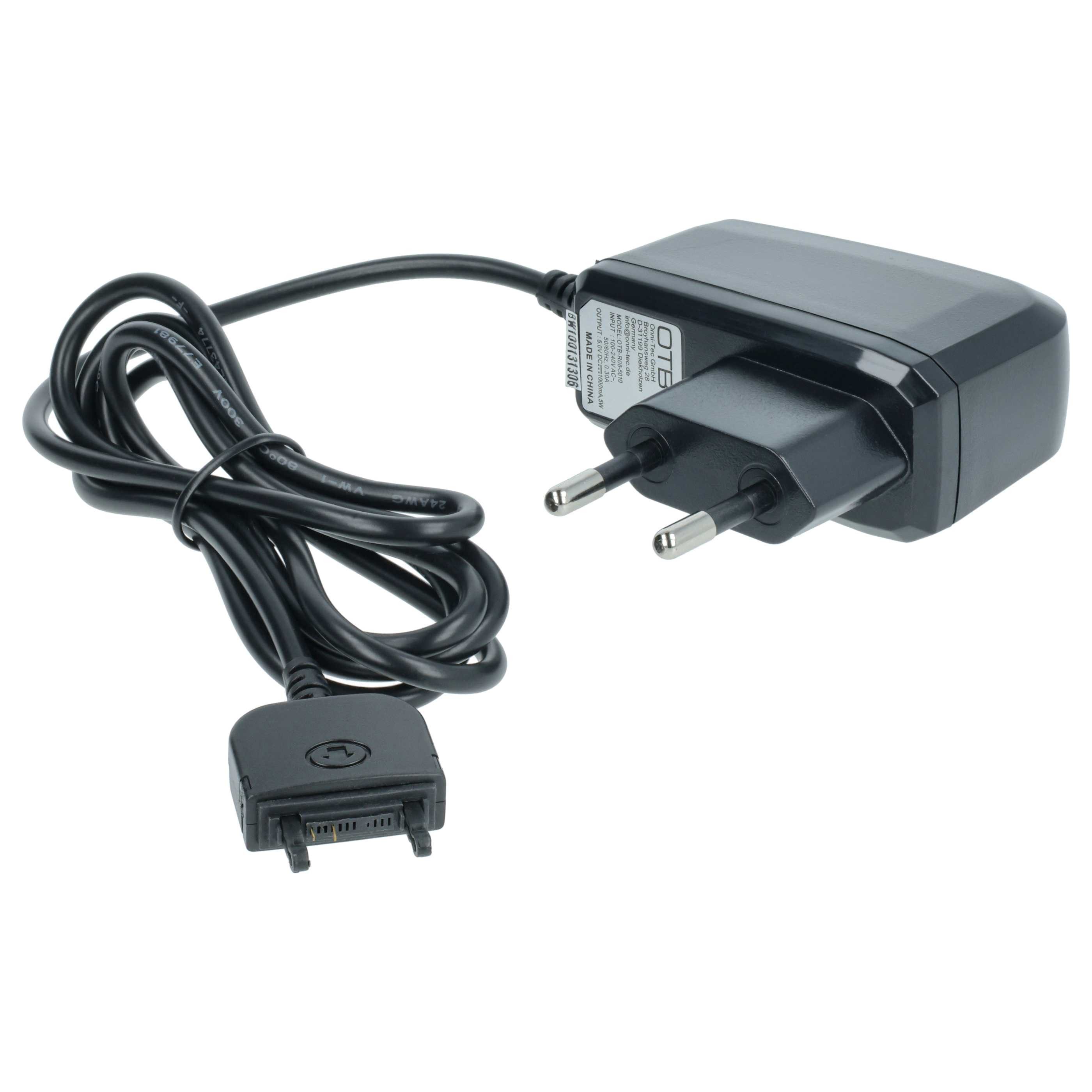 vhbw passend für Sony-Ericsson W508, W350i, W580i, W380i, W595i, W595, Handy-Netzteile (Flach)