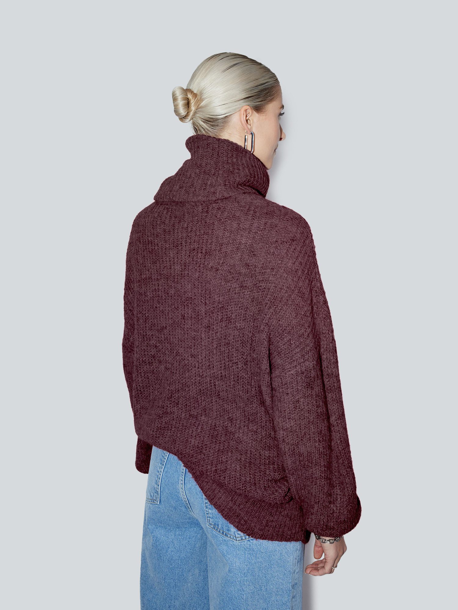 LeGer Strickpullover Juna, LeGer by Lena Gercke Loose fit mit Rundhalsaussc günstig online kaufen