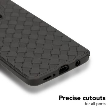 Nalia Smartphone-Hülle Samsung Galaxy S9 Plus, Hülle mit gewebtem Muster / Slim Hardcover