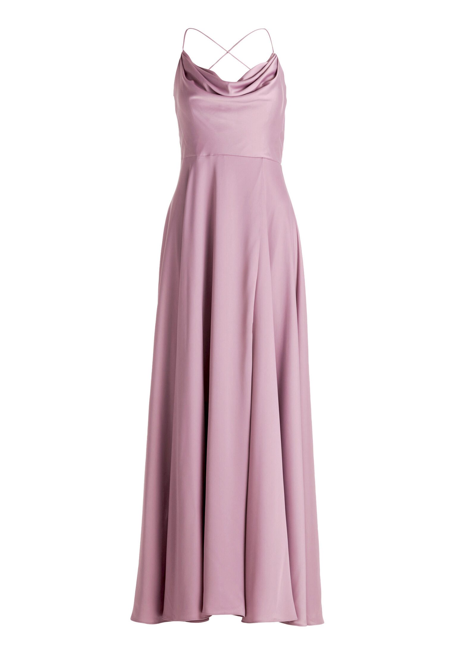 Vera Mont Abendkleid Damen mit Wasserfallausschnitt Material
