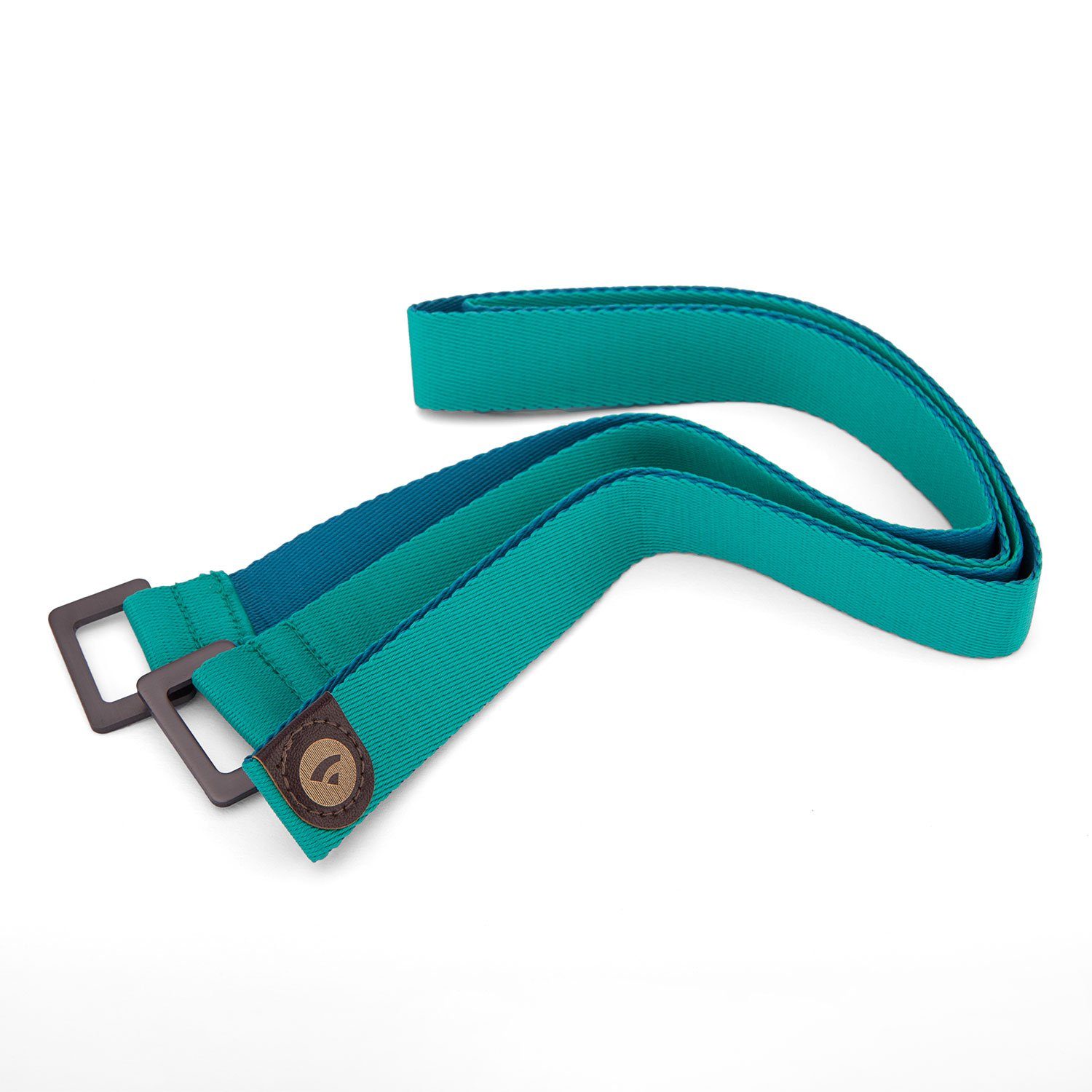bodhi Yogamatte Zweifarbiger Yogamatten-Tragegurt petrol/türkis