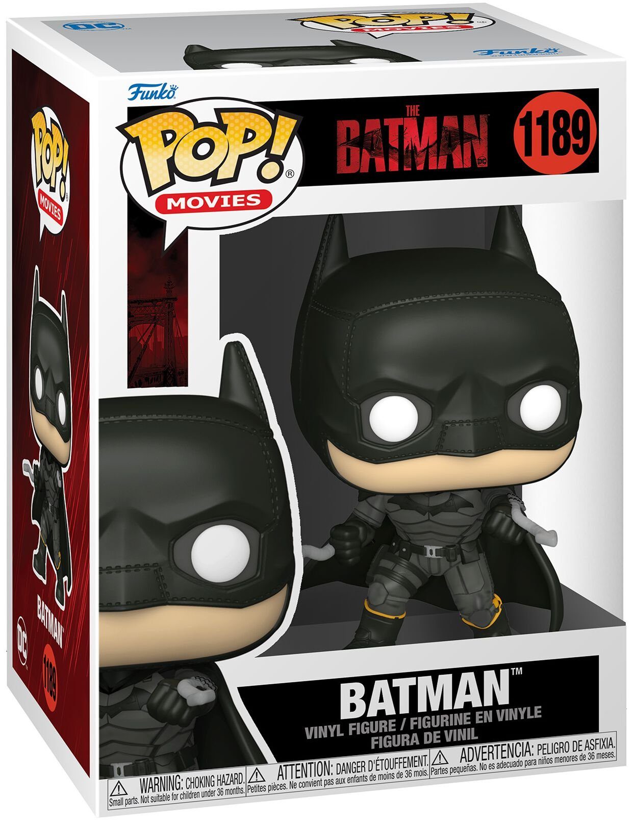 The DC - Funko Actionfigur POP! Batman Movies: #1189 Funko - Batman