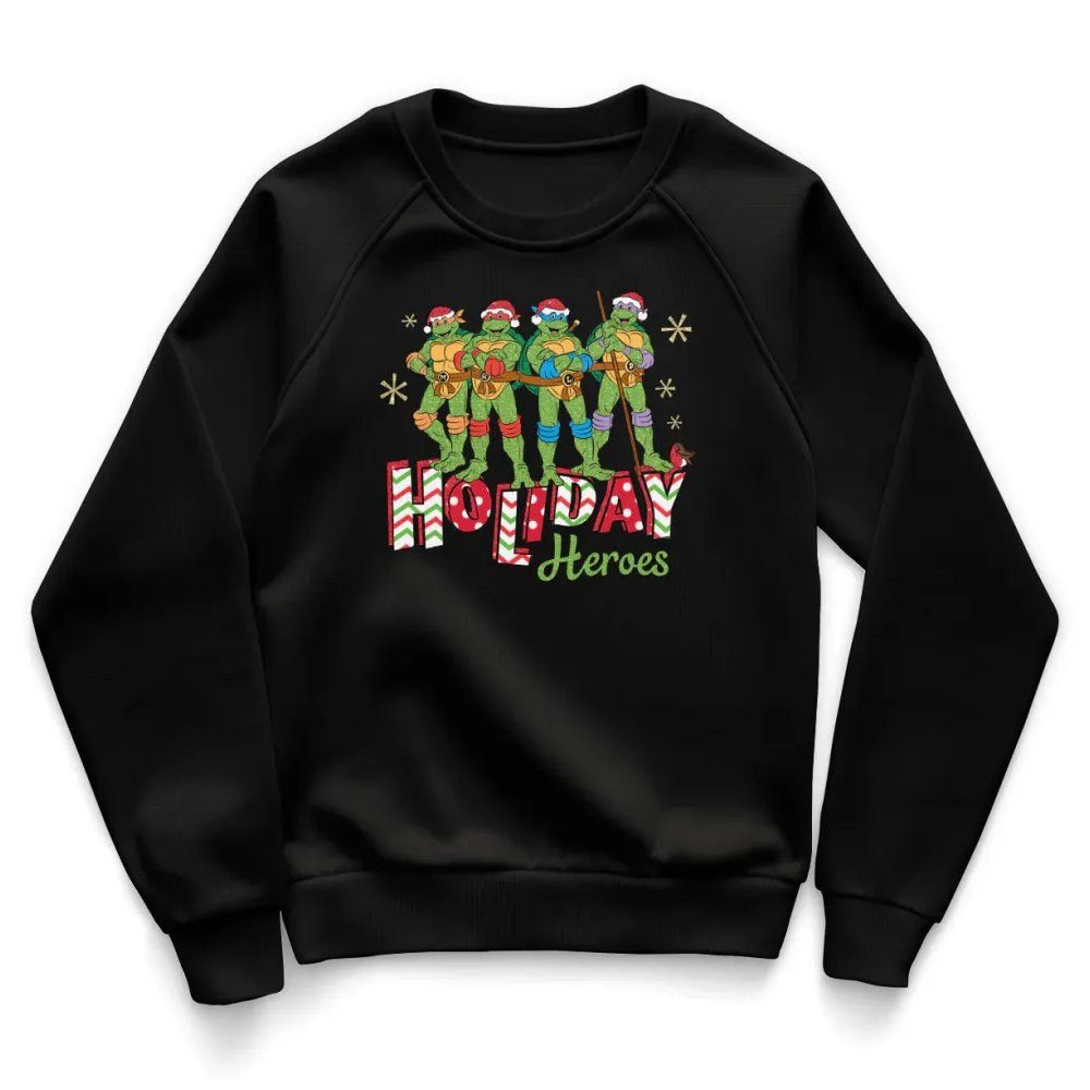 Teenage Mutant Ninja Turtles Sweatshirt Turtles - Holiday Heroes Kids Sweatshirt